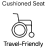 Karman VIP-515 Tilt in Space Folding Wheelchair With Ultra-Light Ergonomic Design