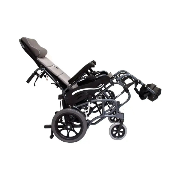 Karman VIP-515 Tilt in Space Folding Wheelchair With Ultra-Light Ergonomic Design