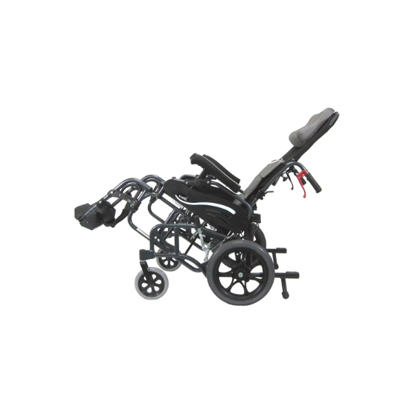 Karman VIP-515 Tilt in Space Folding Wheelchair With Ultra-Light Ergonomic Design