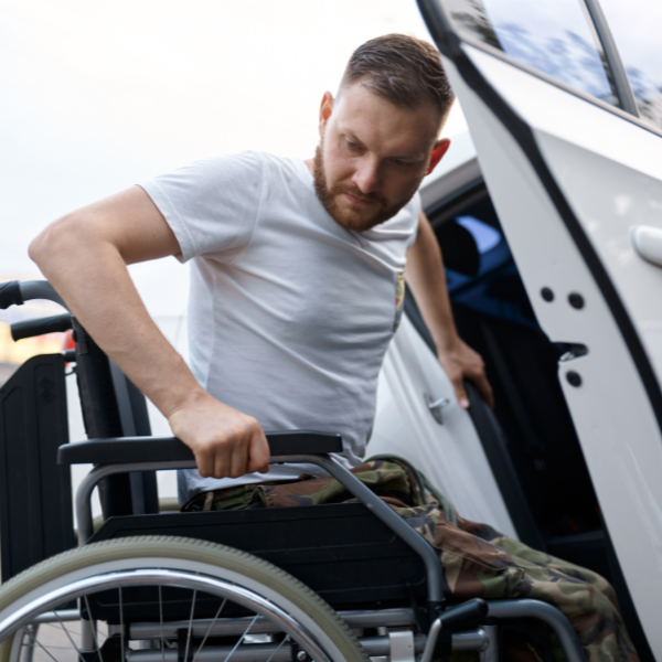 Karman VIP-515 Tilt in Space Folding Wheelchair With Ultra-Light Ergonomic Design