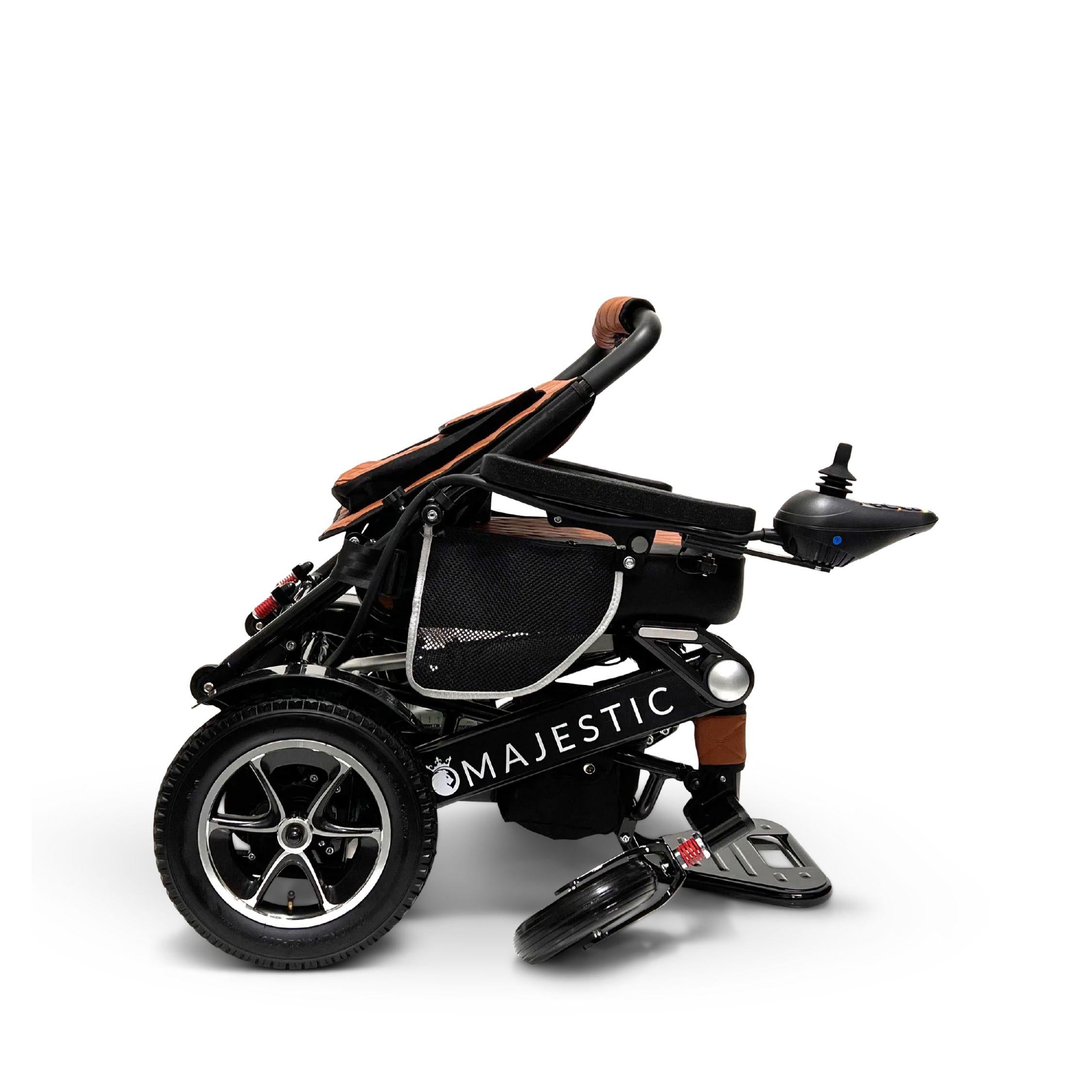 ComfyGo MAJESTIC IQ-9000 RC Lightweight, FDA-Approved Electric Wheelchair.