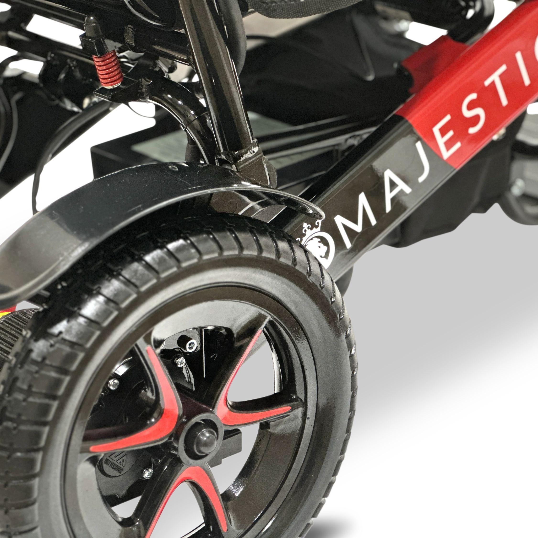 ComfyGo MAJESTIC IQ-9000 RC Lightweight, FDA-Approved Electric Wheelchair.