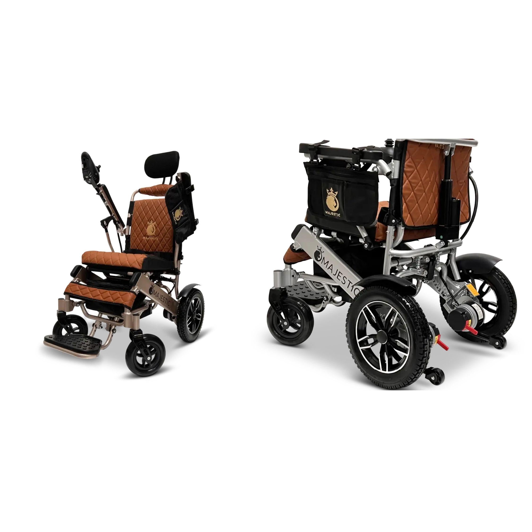 ComfyGo MAJESTIC IQ-9000 RC Lightweight, FDA-Approved Electric Wheelchair.