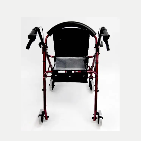 R-4600 Lightweight Standard Rollator with Padded Seat and Backrest