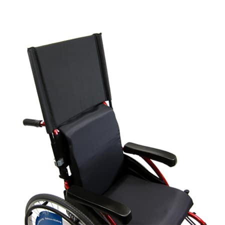 Backrest Extension Detachable and Height Adjustable with Clamp 7/8