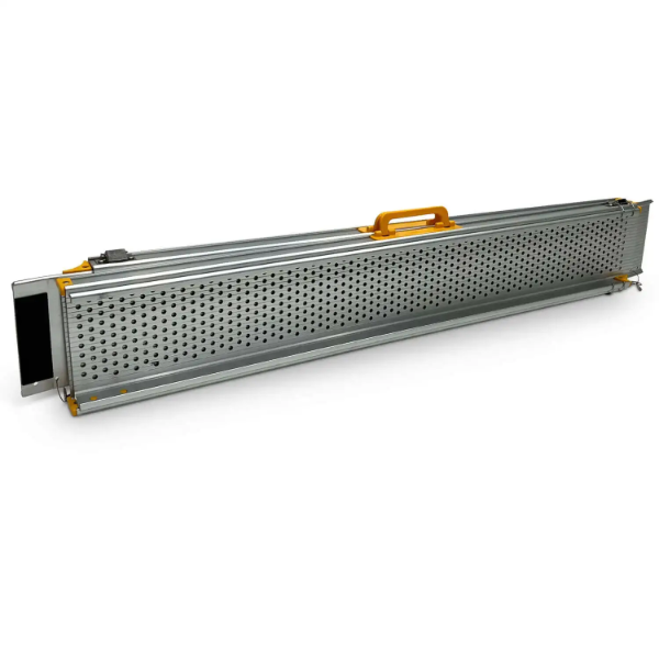 ComfyGO 8Ft Telescoping Wheelchair Ramp-Portable, Durable & Non-Slip.