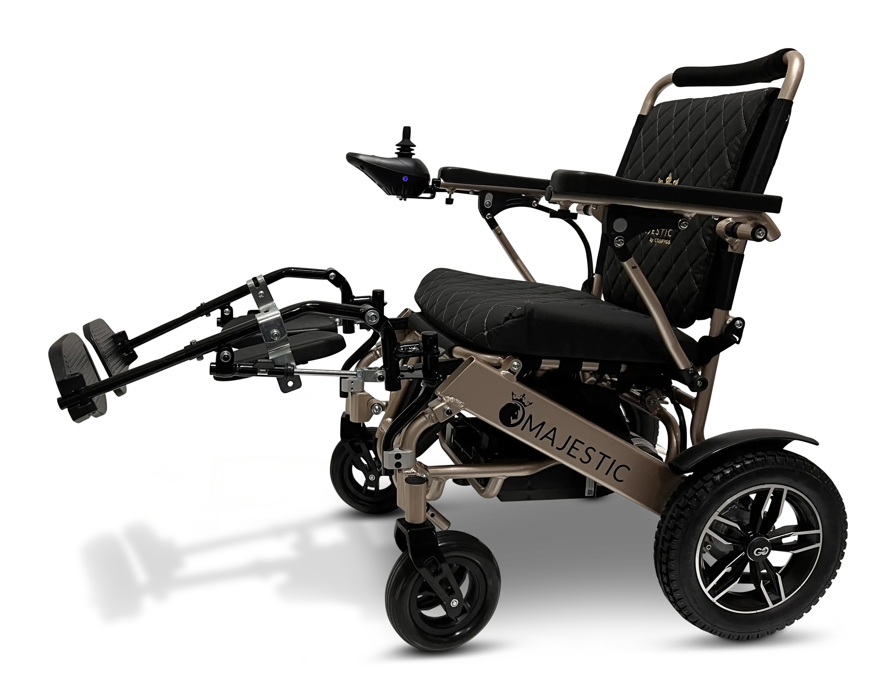 ComfyGO Adjustable Removable Leg Rest Set Compatible with IQ-8000 and IQ-9000
