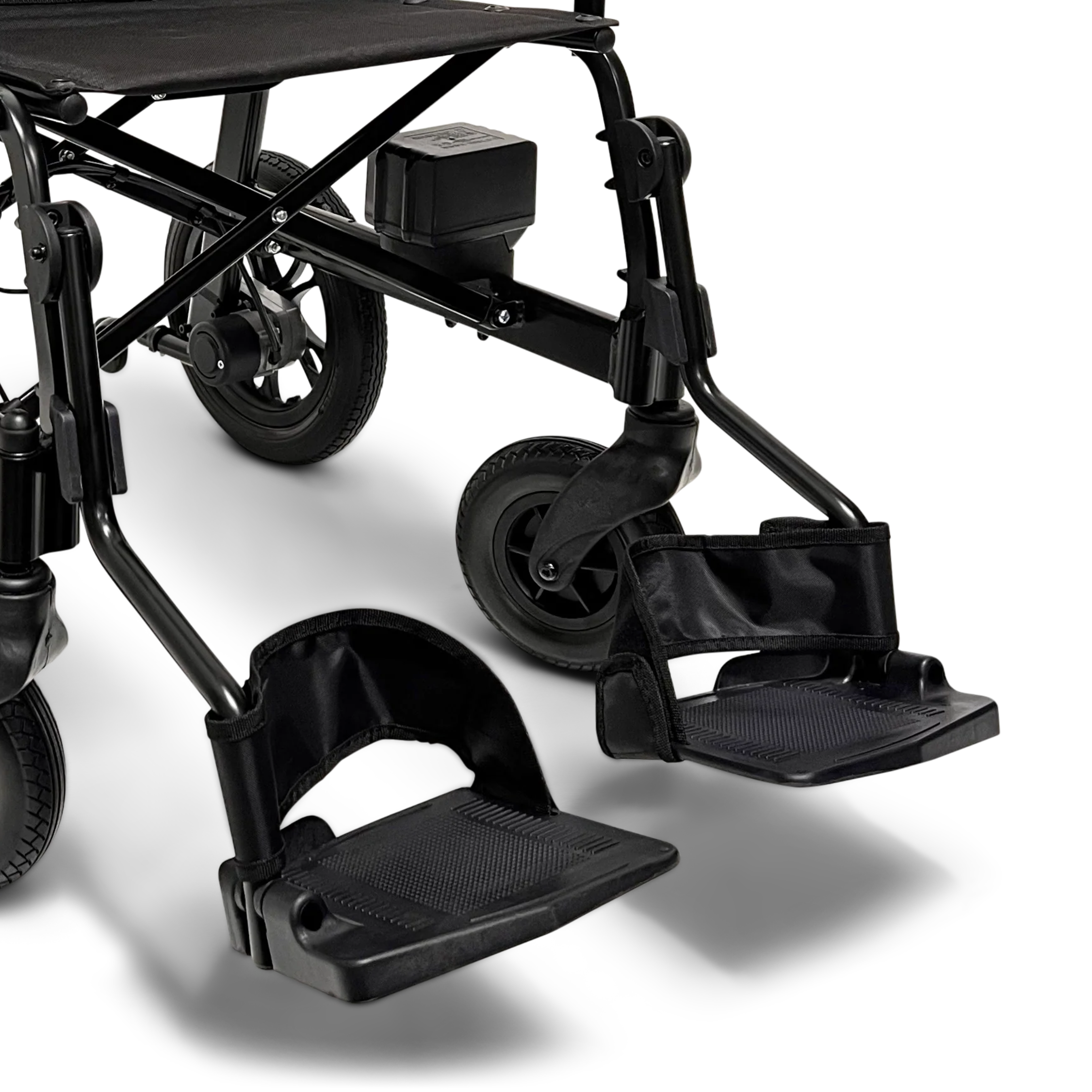 ComfyGO X-Lite 28 lb. Lightweight Manual Wheelchair Folding with Auto Detach Wheels & Replacement Parts