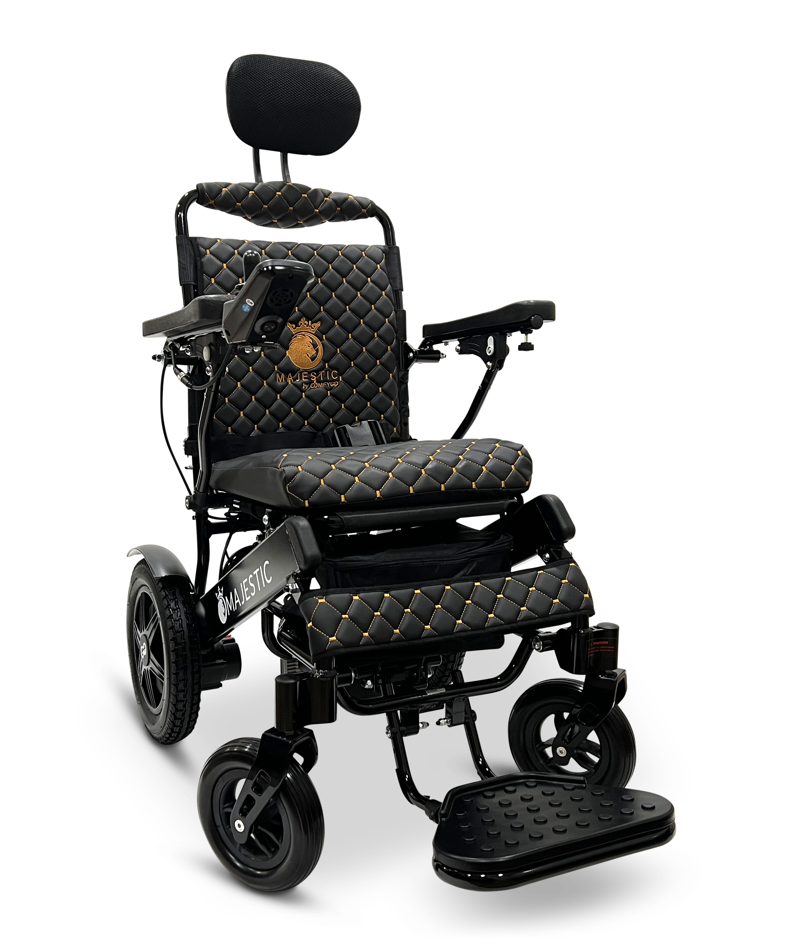 ComfyGo MAJESTIC IQ-9000 Auto Recline & Auto Folding RC Electric Wheelchair