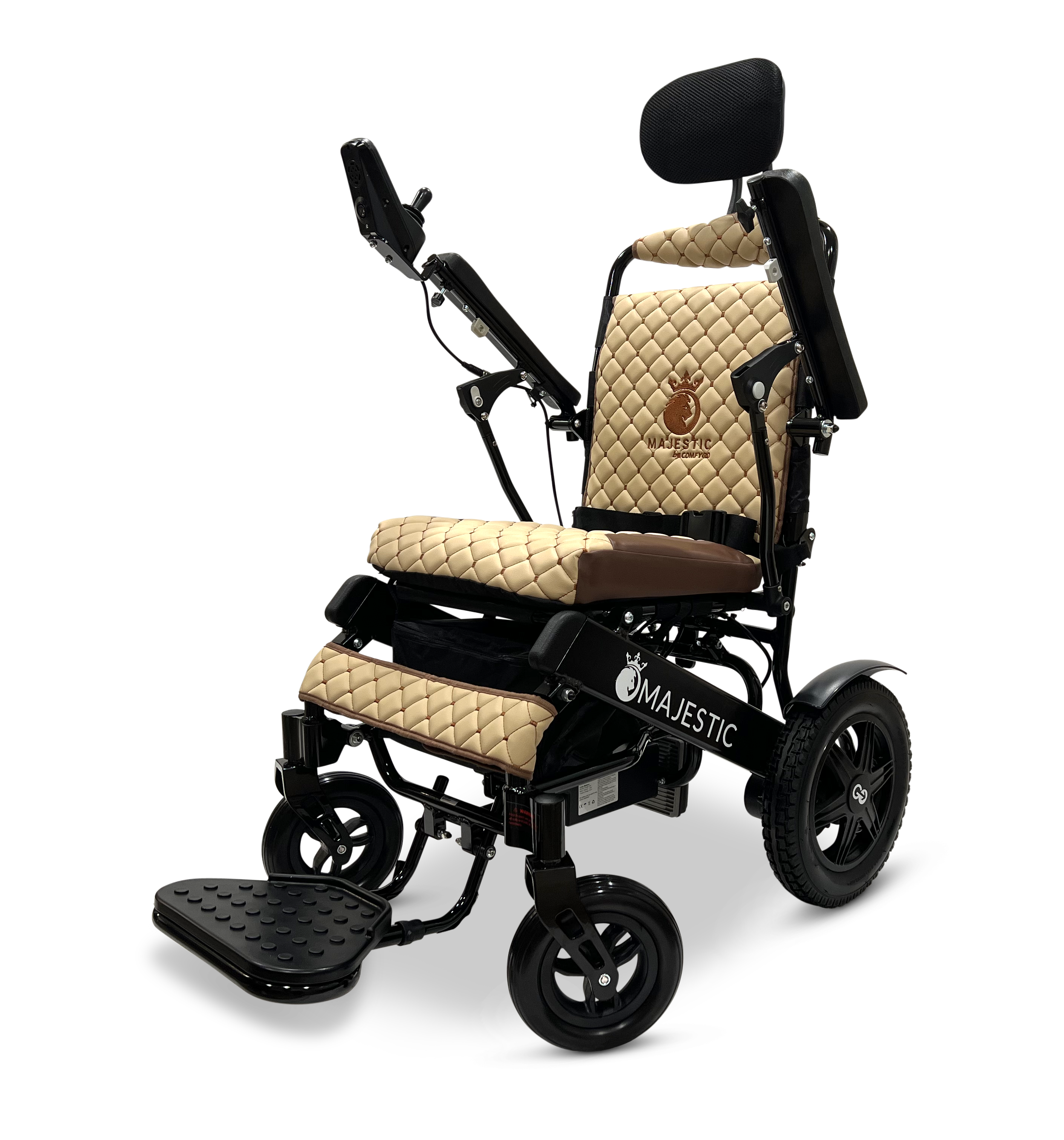 ComfyGo MAJESTIC IQ-9000 Auto Recline & Auto Folding RC Electric Wheelchair