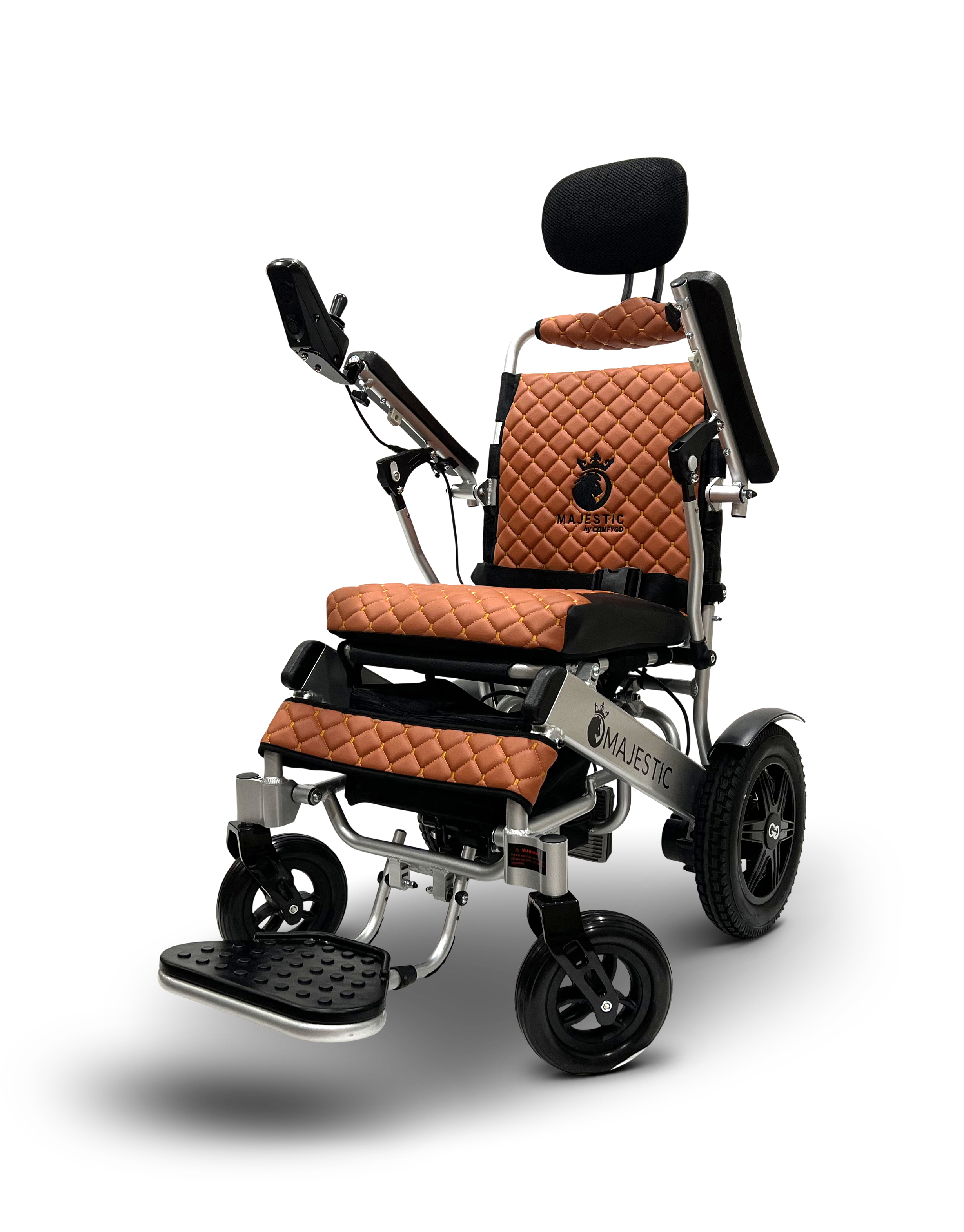 ComfyGo MAJESTIC IQ-9000 Auto Recline & Auto Folding RC Electric Wheelchair