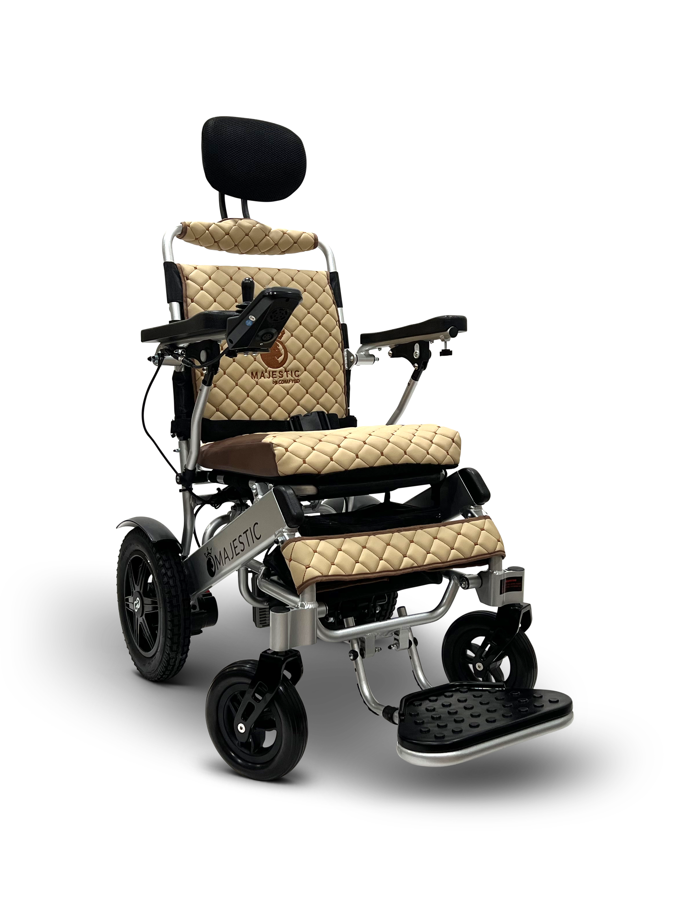 ComfyGo MAJESTIC IQ-9000 Auto Recline & Auto Folding RC Electric Wheelchair