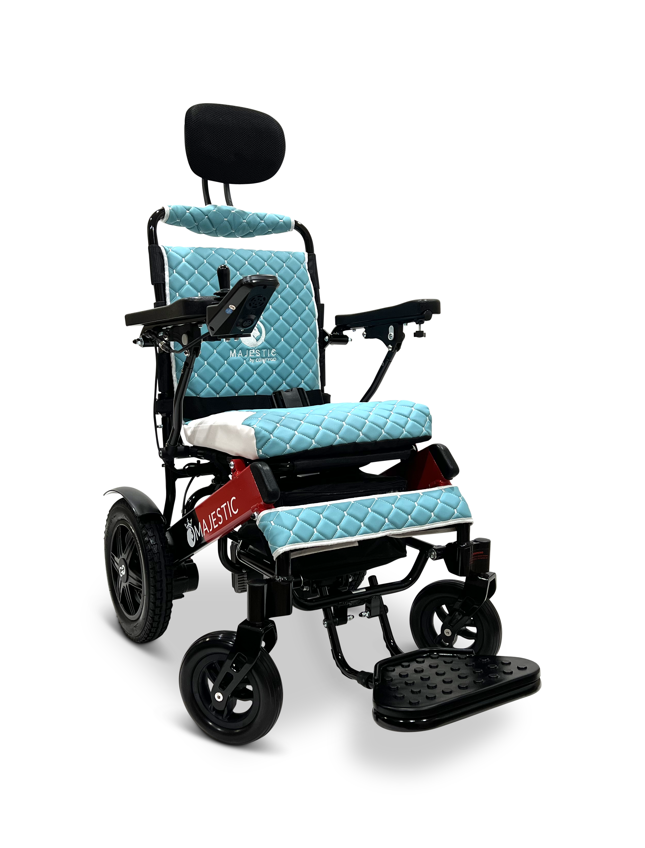 ComfyGo MAJESTIC IQ-9000 RC Lightweight, FDA-Approved Electric Wheelchair.