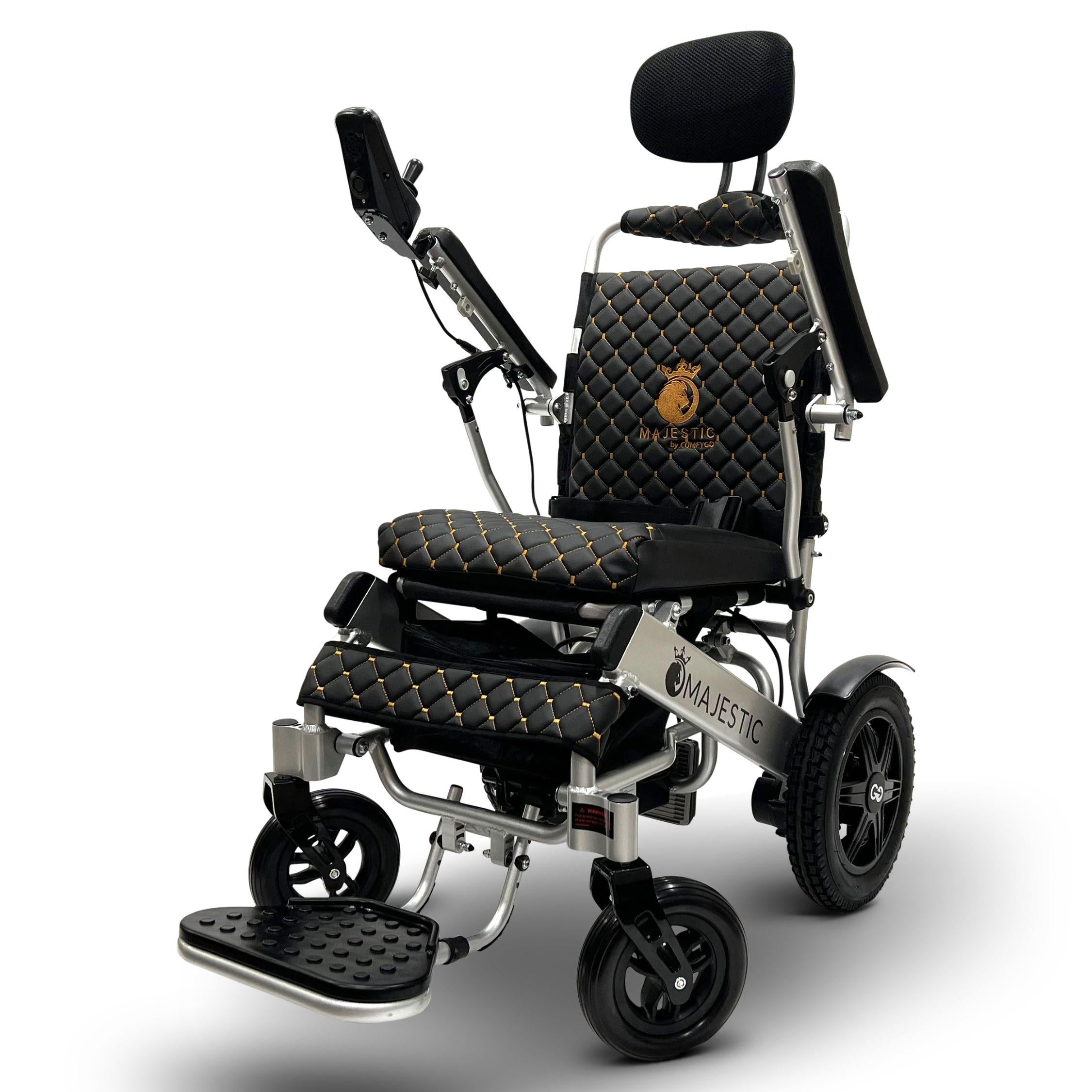 ComfyGo MAJESTIC IQ-9000 RC Lightweight, FDA-Approved Electric Wheelchair.