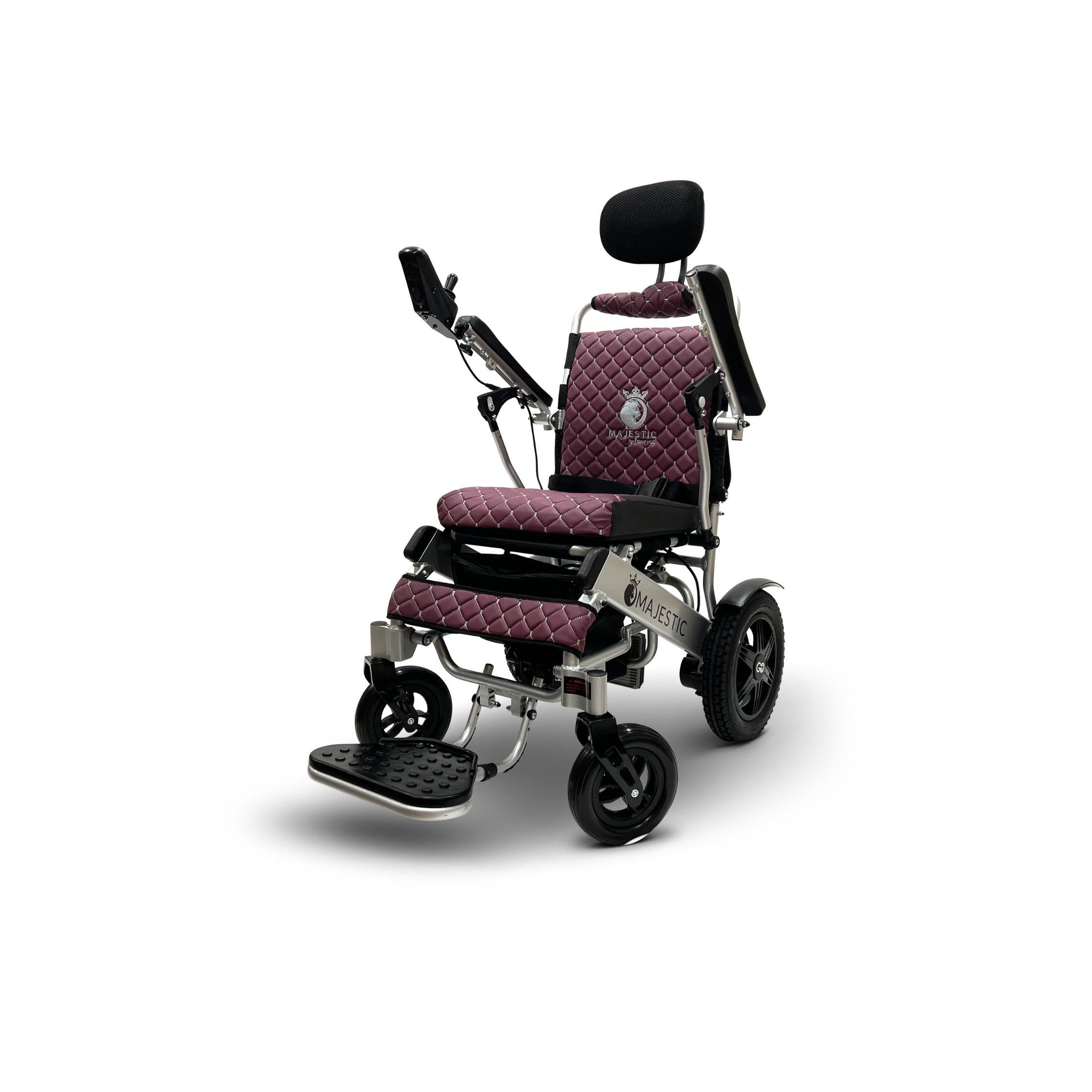 ComfyGo MAJESTIC IQ-9000 RC Lightweight, FDA-Approved Electric Wheelchair.