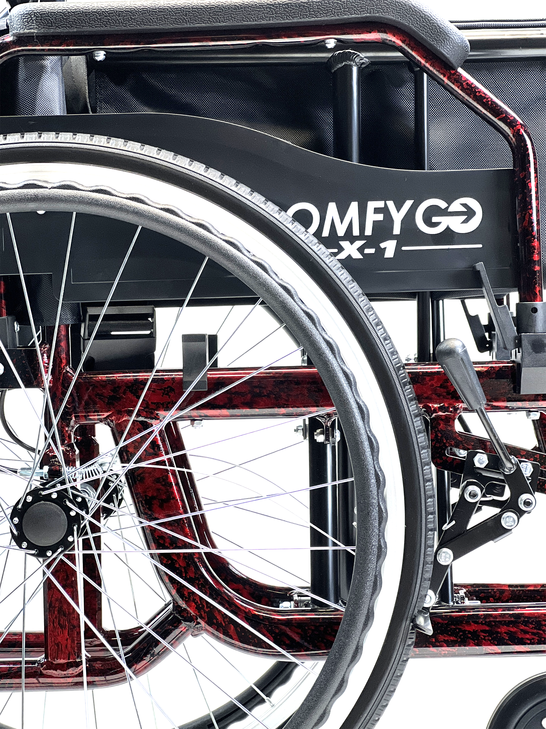 ComfyGo Manual X1 Lightweight Wheelchair