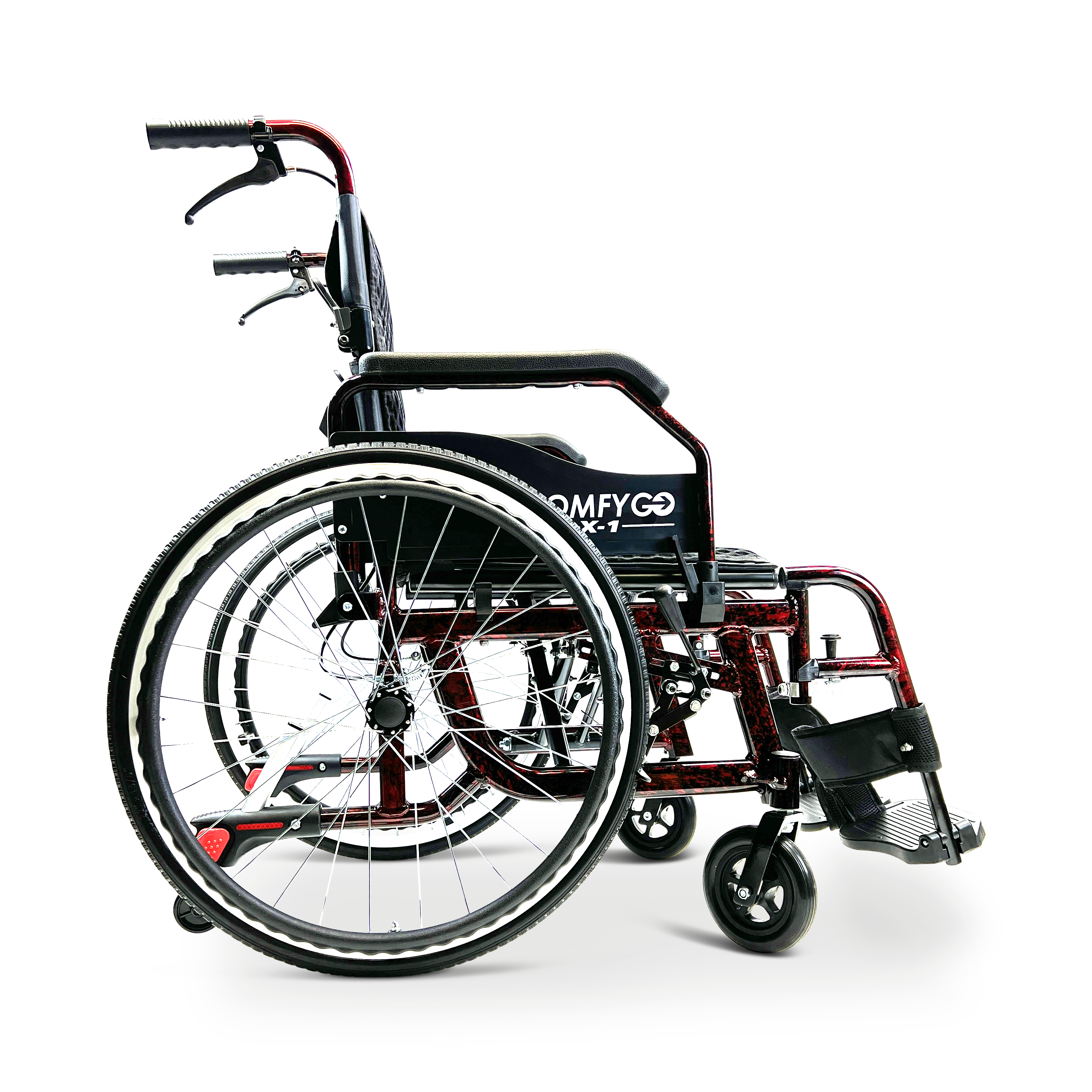 ComfyGo Manual X1 Lightweight Wheelchair
