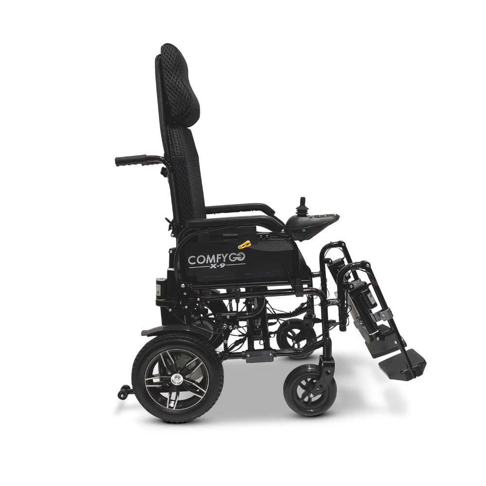ComfyGo X-9 Auto Recline RC Electric Wheelchair