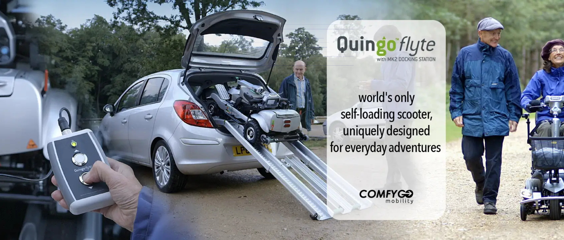 ComfyGo x Quingo Toura 2 Electric Mobility Scooter