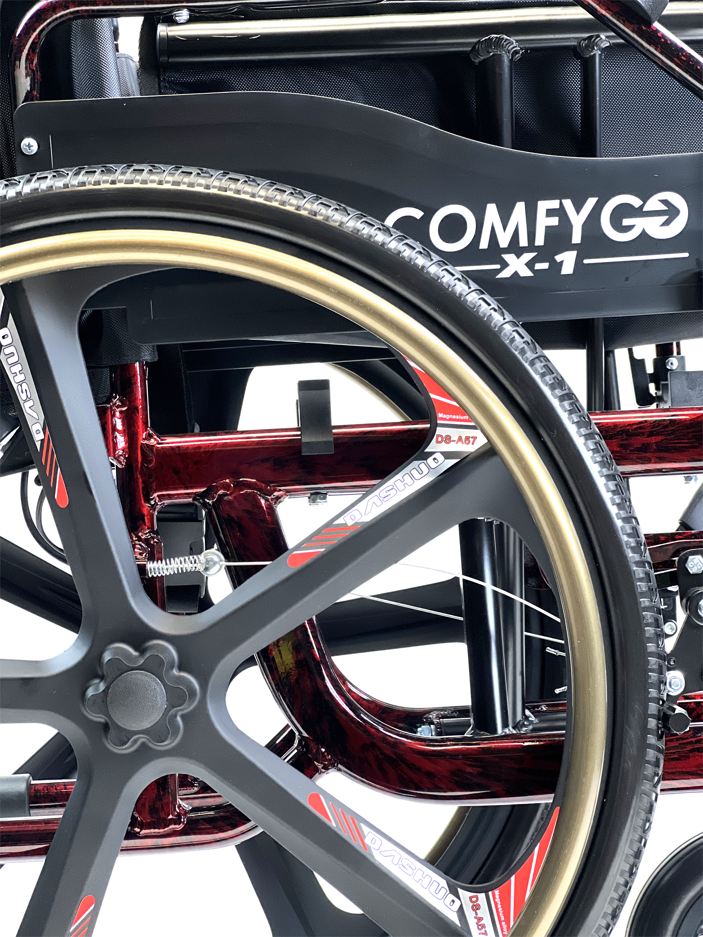 ComfyGo Manual X1 Lightweight Wheelchair