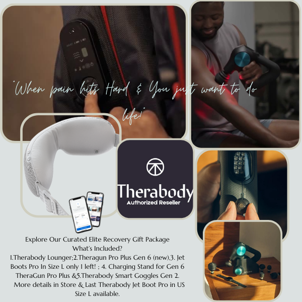 Elite Recovery Bundle Theragun PRO Plus & Therabody Lounger