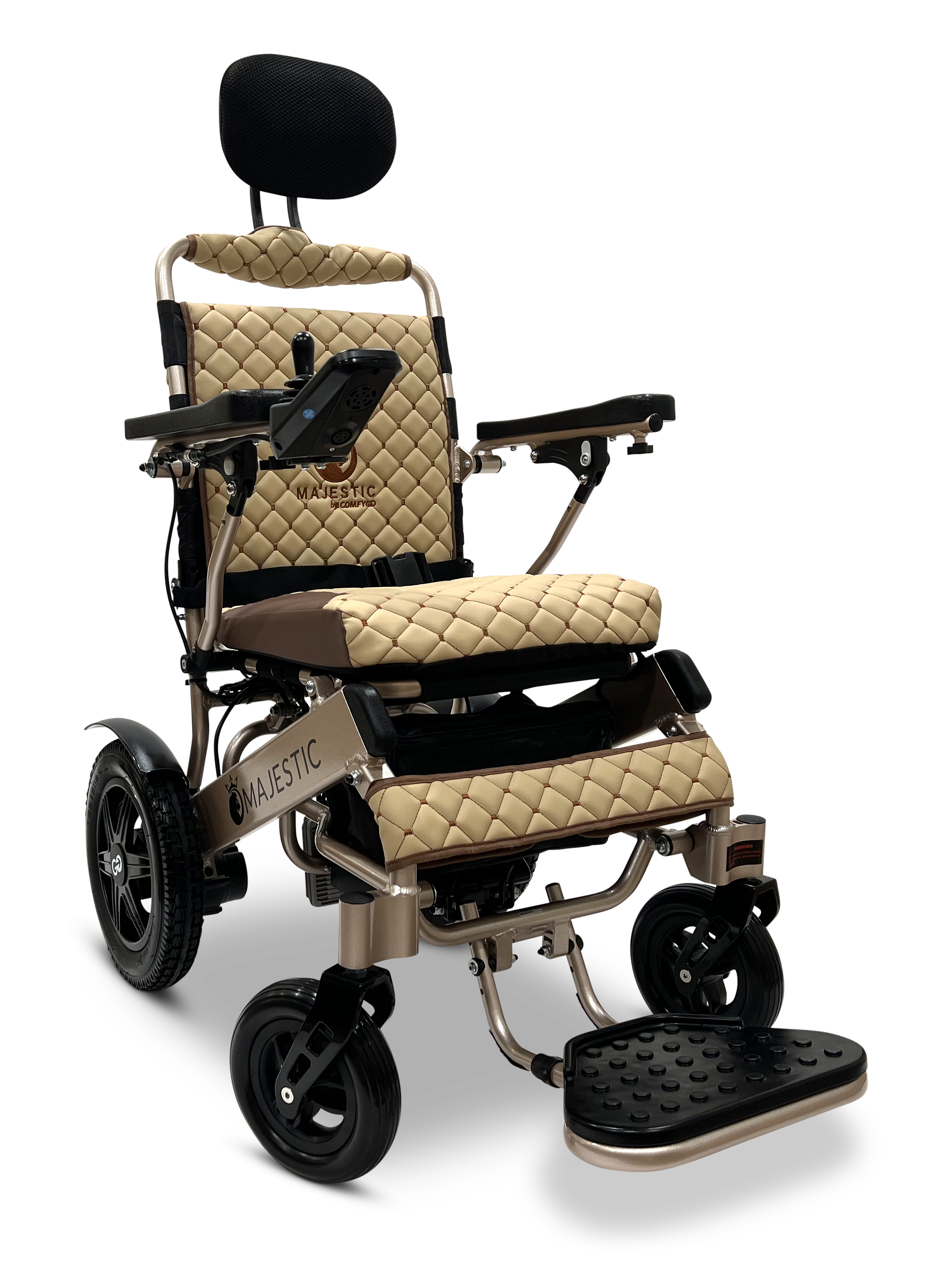 ComfyGo MAJESTIC IQ-9000 Auto Recline & Auto Folding RC Electric Wheelchair