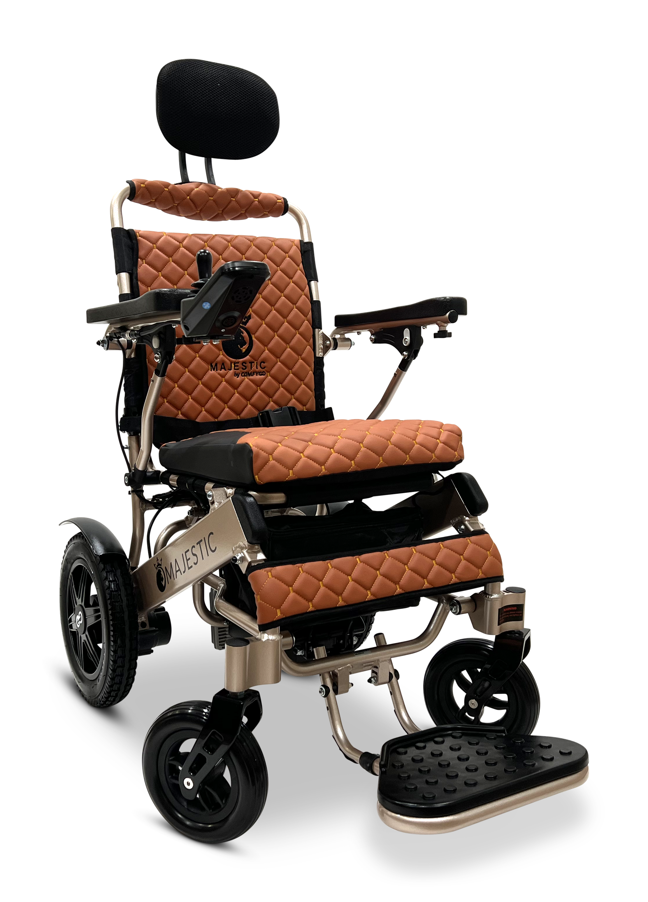 ComfyGo MAJESTIC IQ-9000 Auto Recline & Auto Folding RC Electric Wheelchair