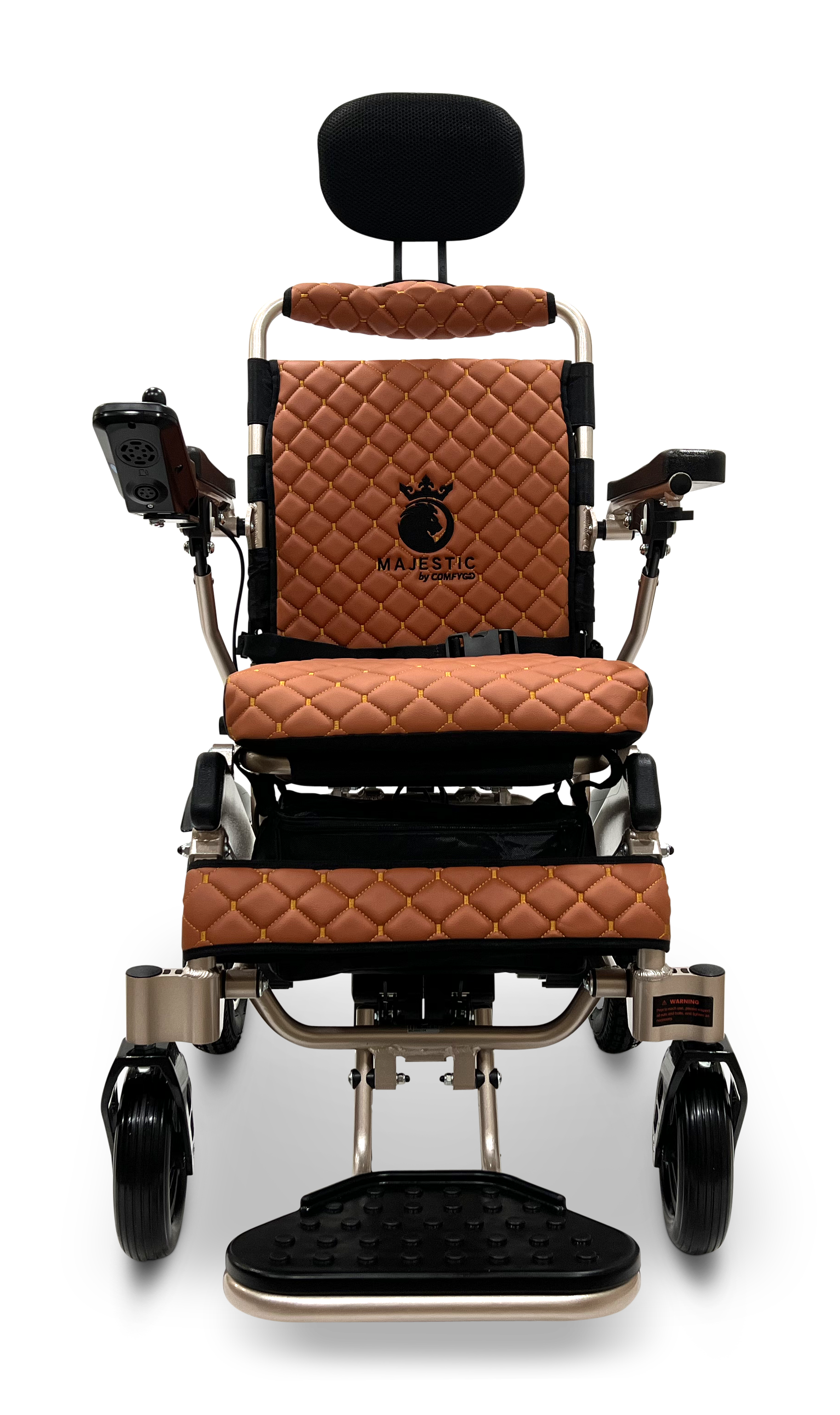 ComfyGo MAJESTIC IQ-9000 Auto Recline & Auto Folding RC Electric Wheelchair