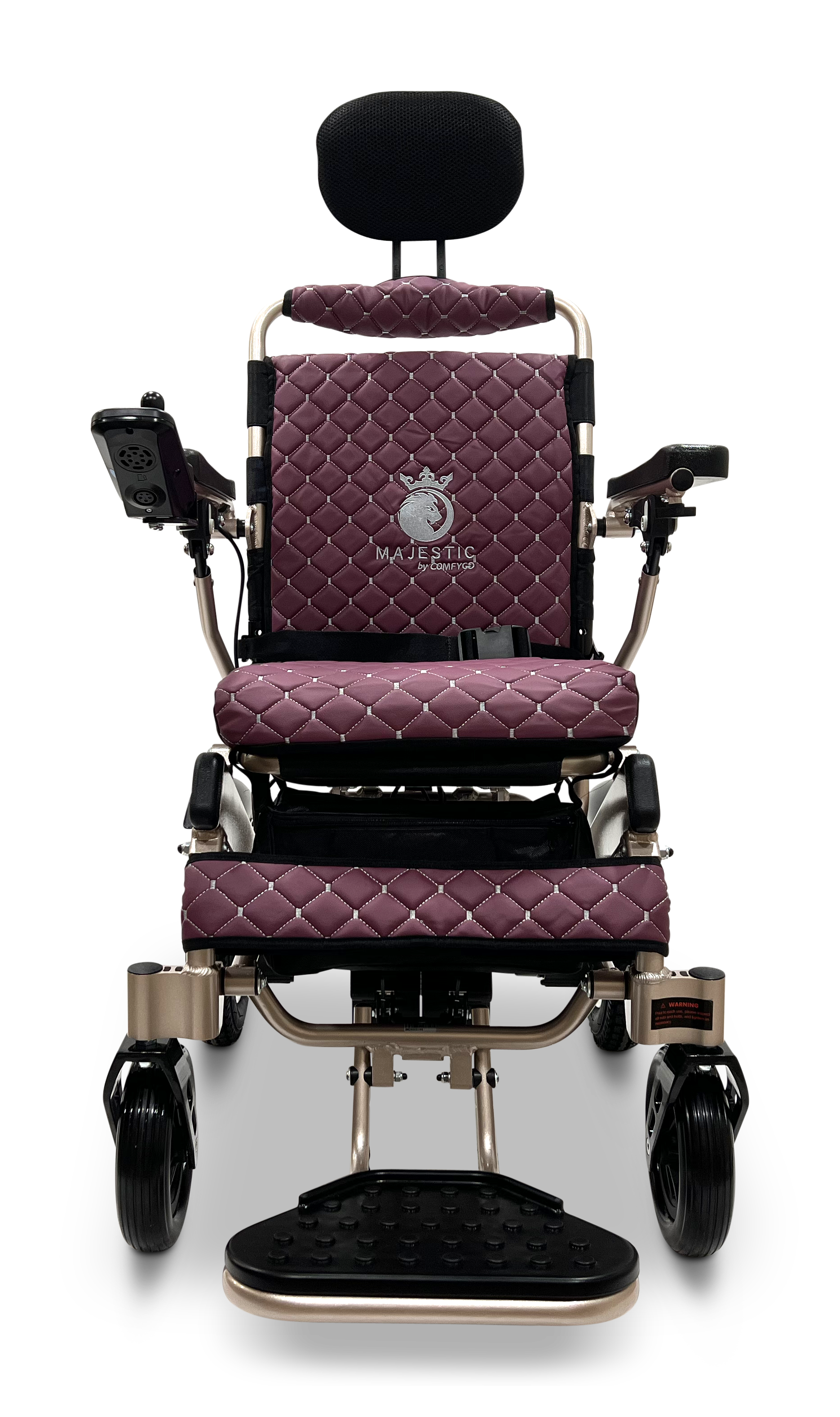 ComfyGo MAJESTIC IQ-9000 Auto Recline & Auto Folding RC Electric Wheelchair