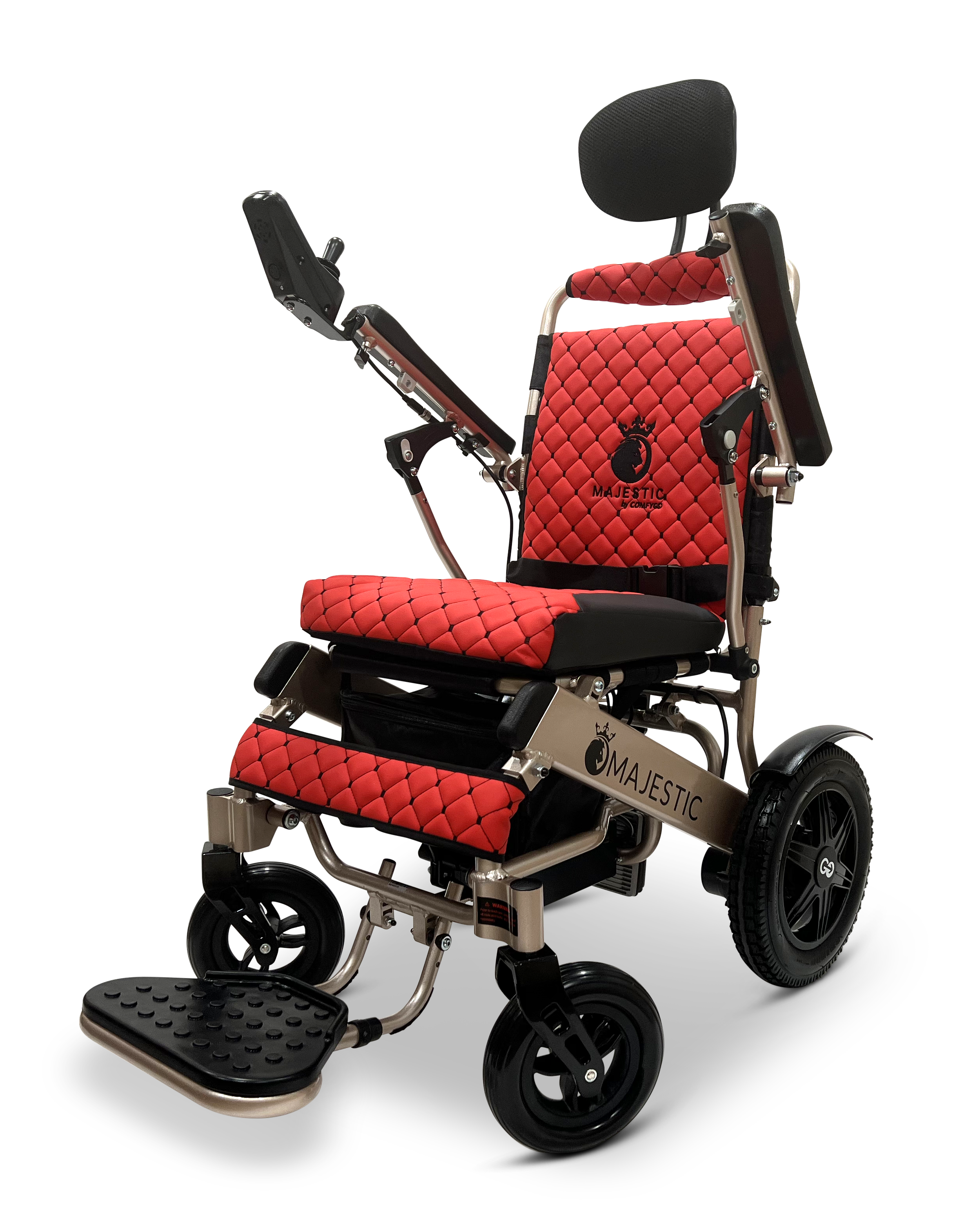 ComfyGo MAJESTIC IQ-9000 Auto Recline & Auto Folding RC Electric Wheelchair