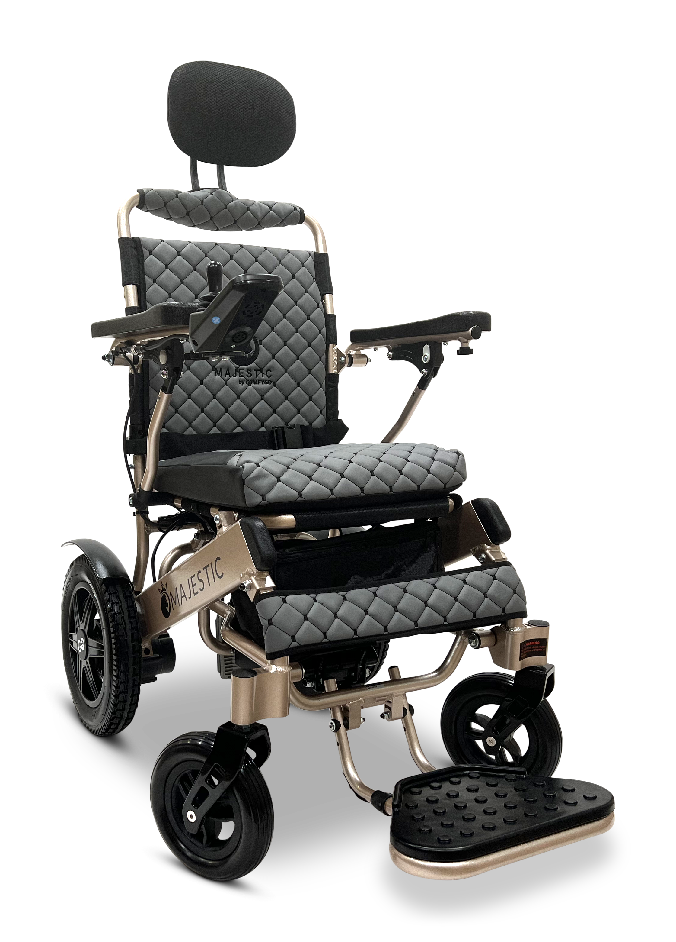 ComfyGo MAJESTIC IQ-9000 Auto Recline & Auto Folding RC Electric Wheelchair
