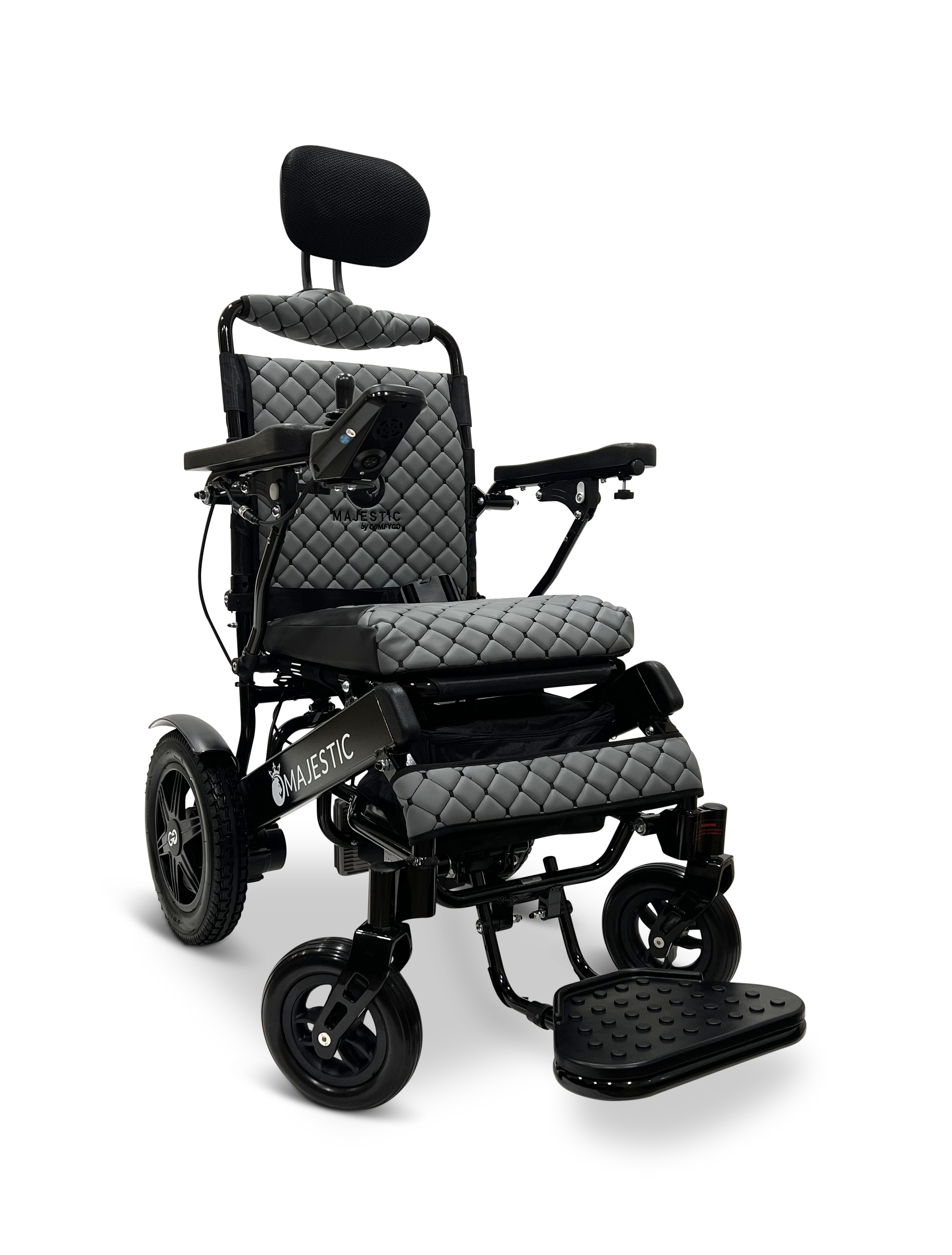 ComfyGo MAJESTIC IQ-9000 Auto Recline & Auto Folding RC Electric Wheelchair