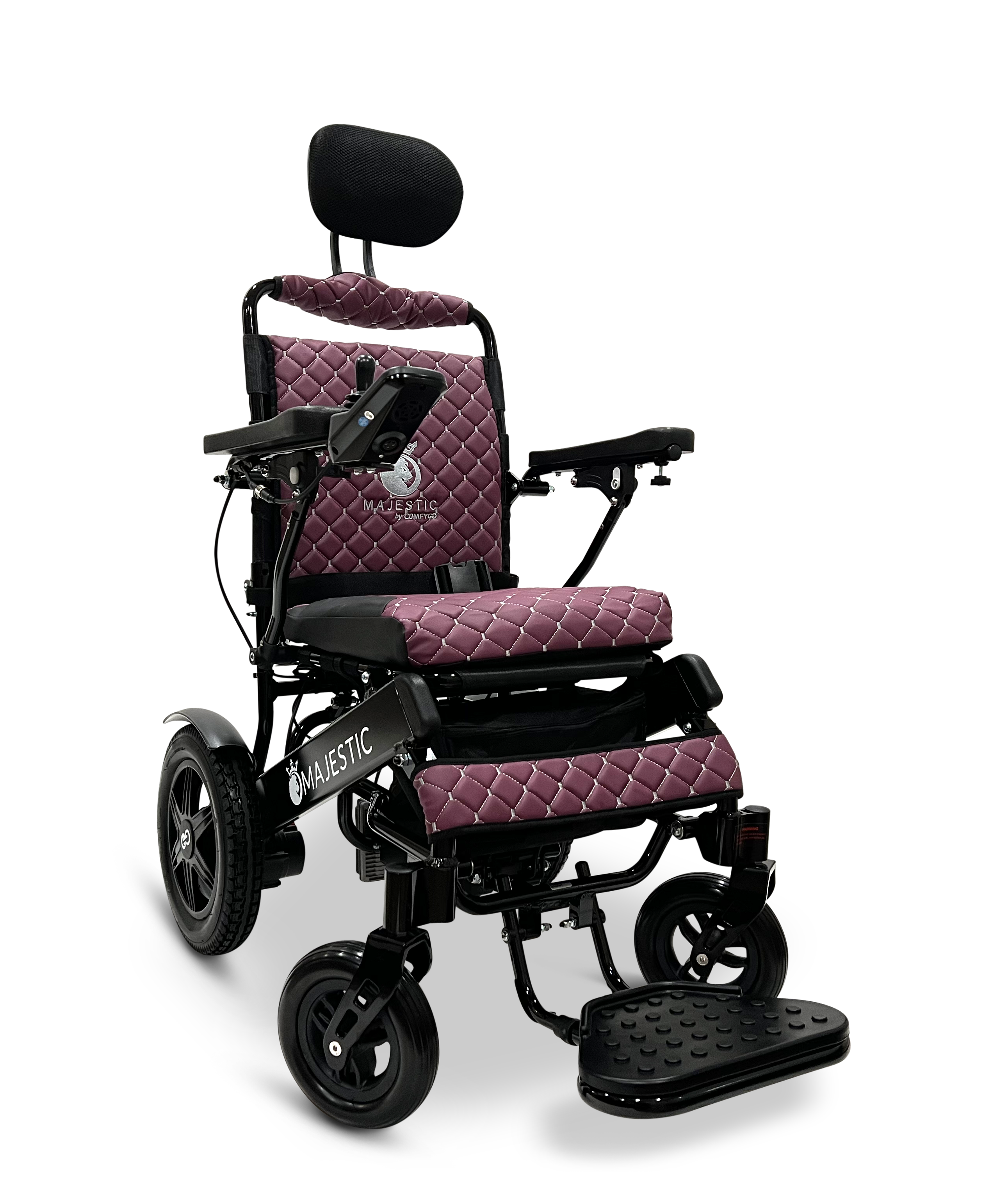 ComfyGo MAJESTIC IQ-9000 Auto Recline & Auto Folding RC Electric Wheelchair