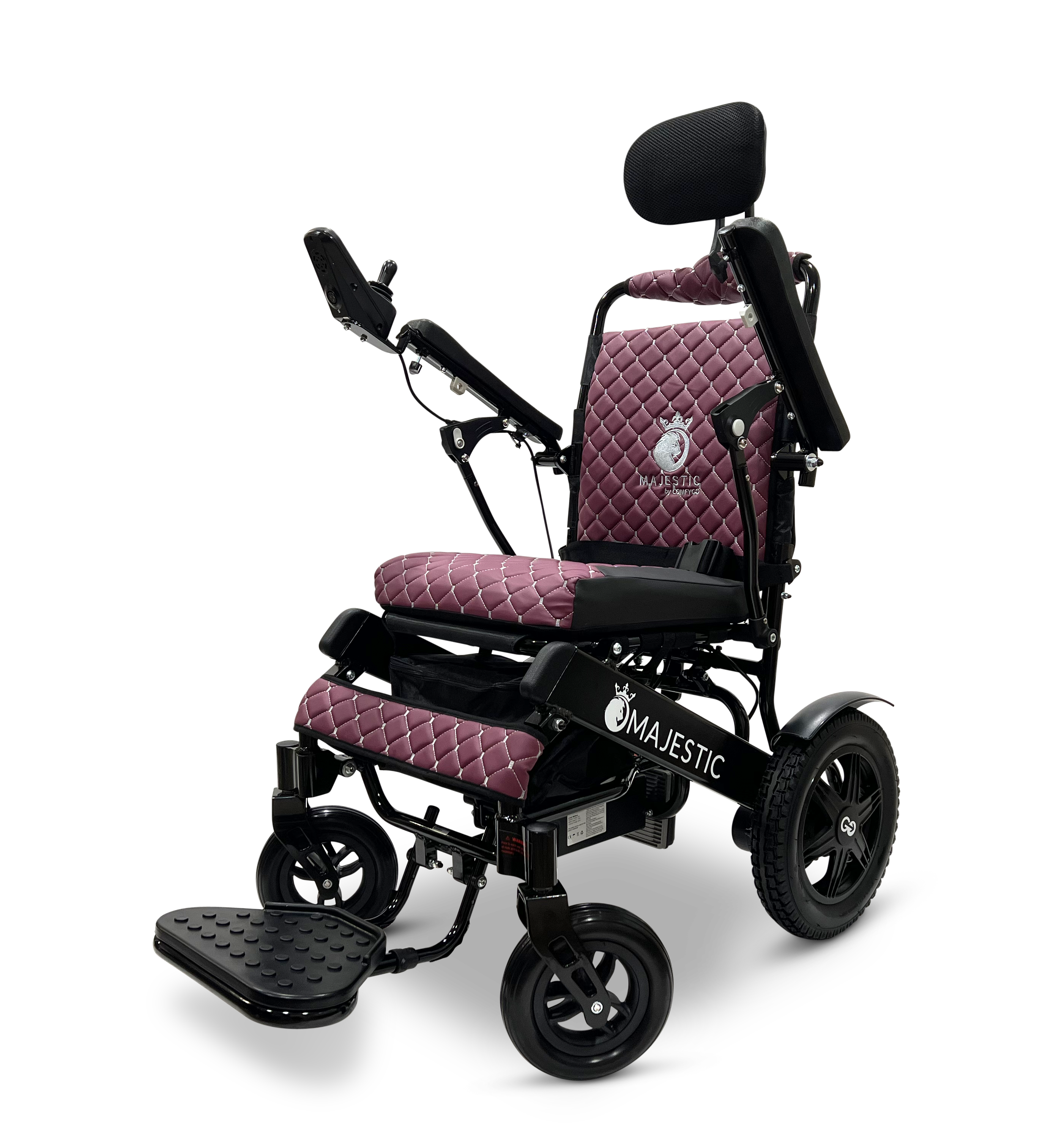 ComfyGo MAJESTIC IQ-9000 Auto Recline & Auto Folding RC Electric Wheelchair