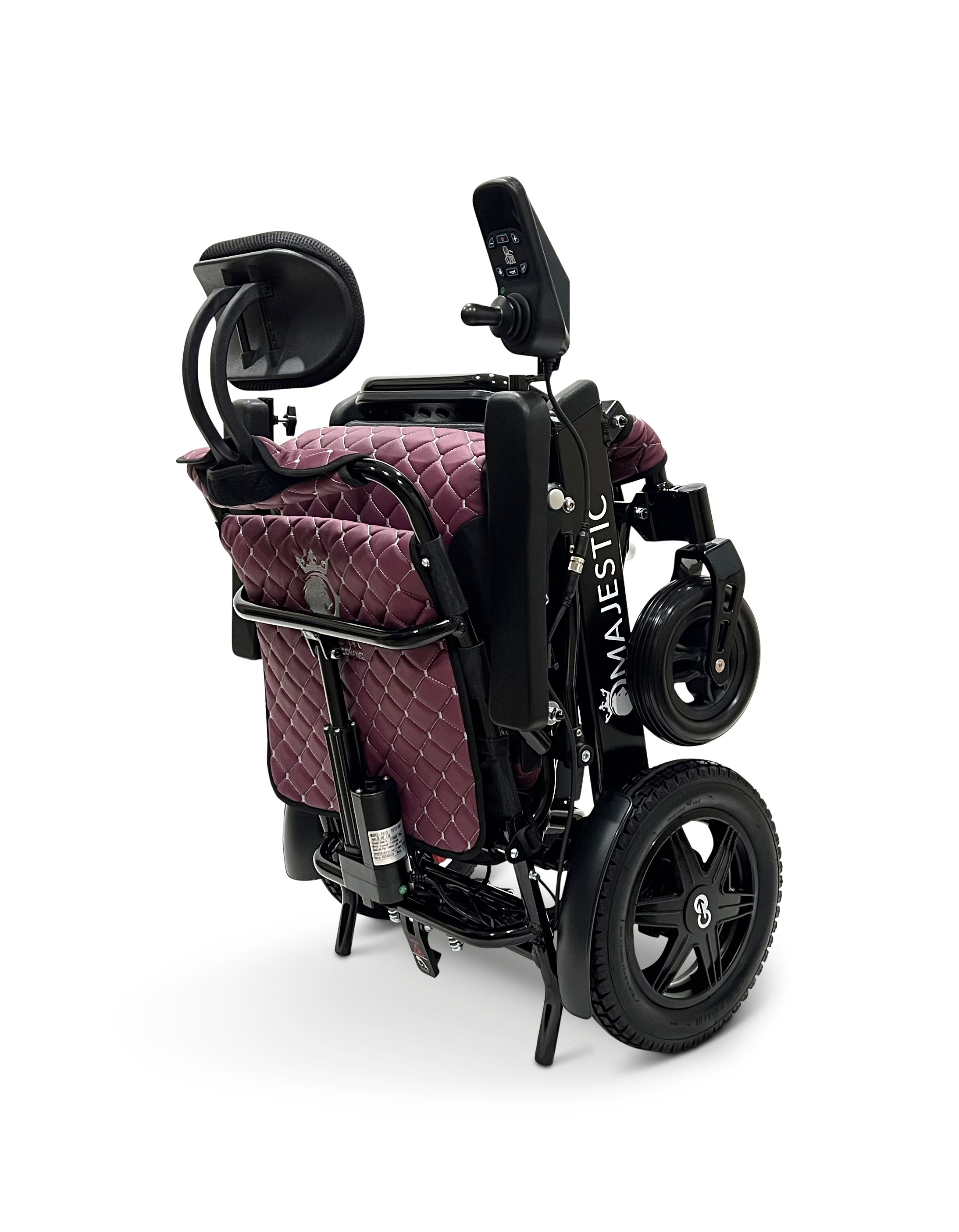 ComfyGo MAJESTIC IQ-9000 Auto Recline & Auto Folding RC Electric Wheelchair