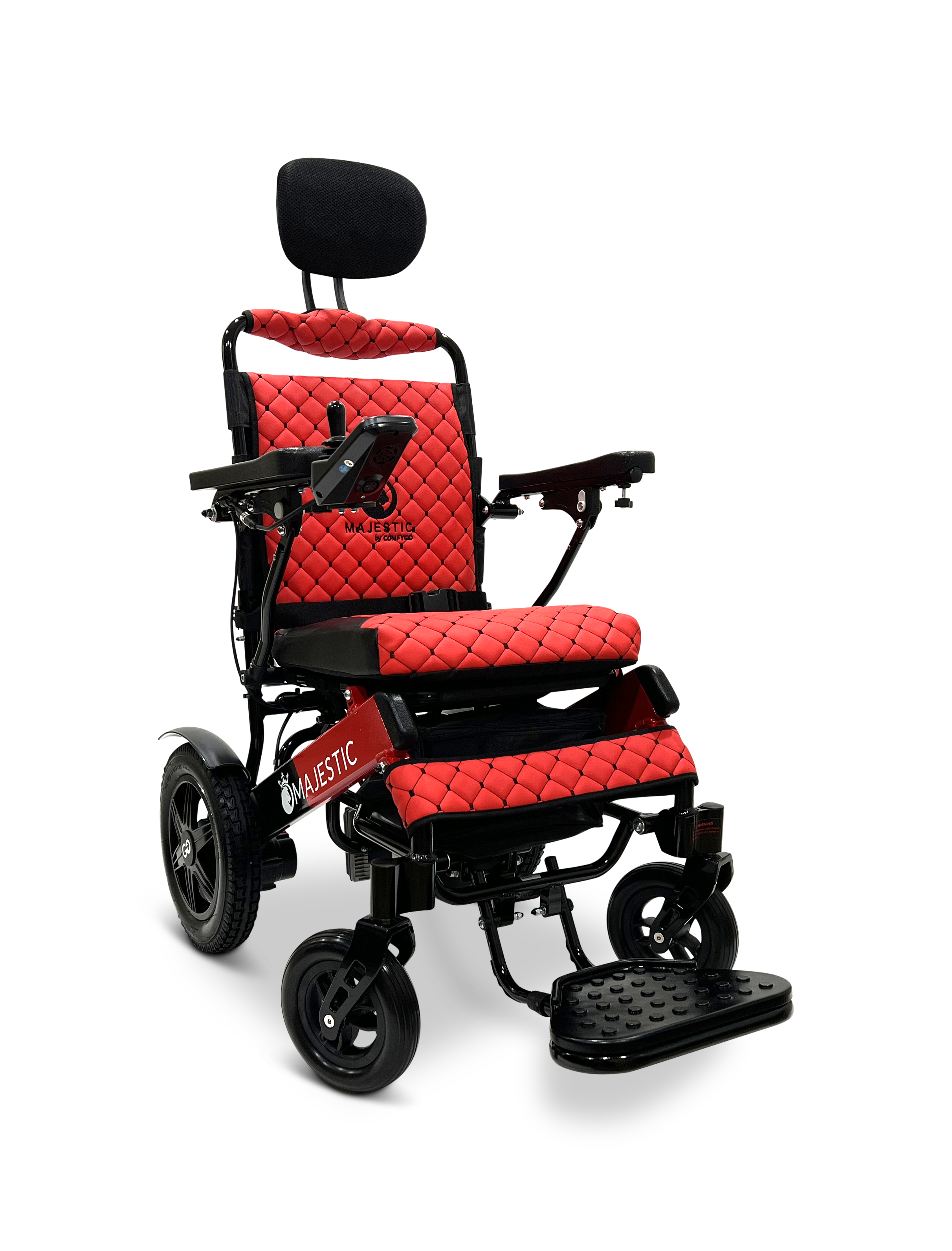 ComfyGo MAJESTIC IQ-9000 Auto Recline & Auto Folding RC Electric Wheelchair