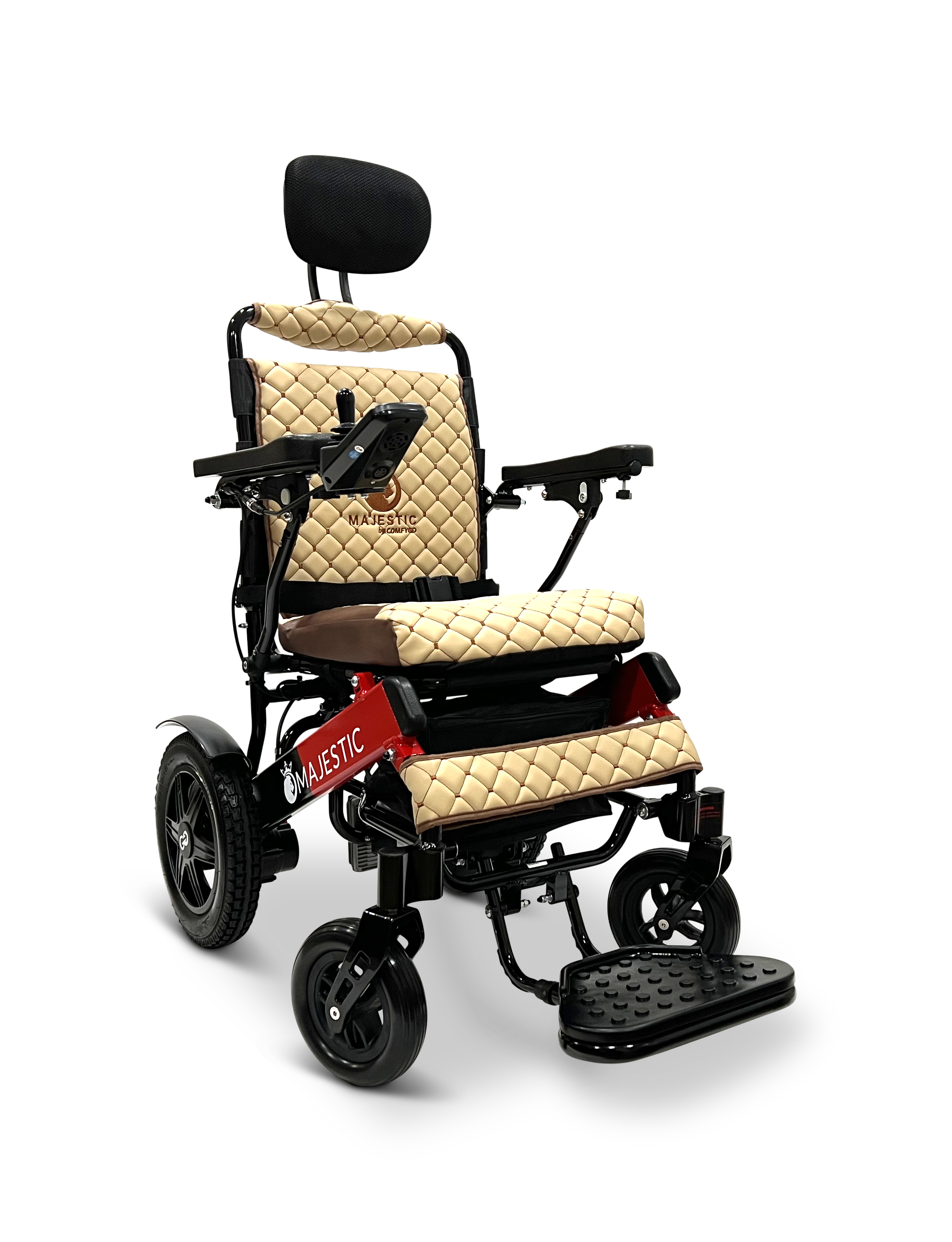 ComfyGo MAJESTIC IQ-9000 Auto Recline & Auto Folding RC Electric Wheelchair