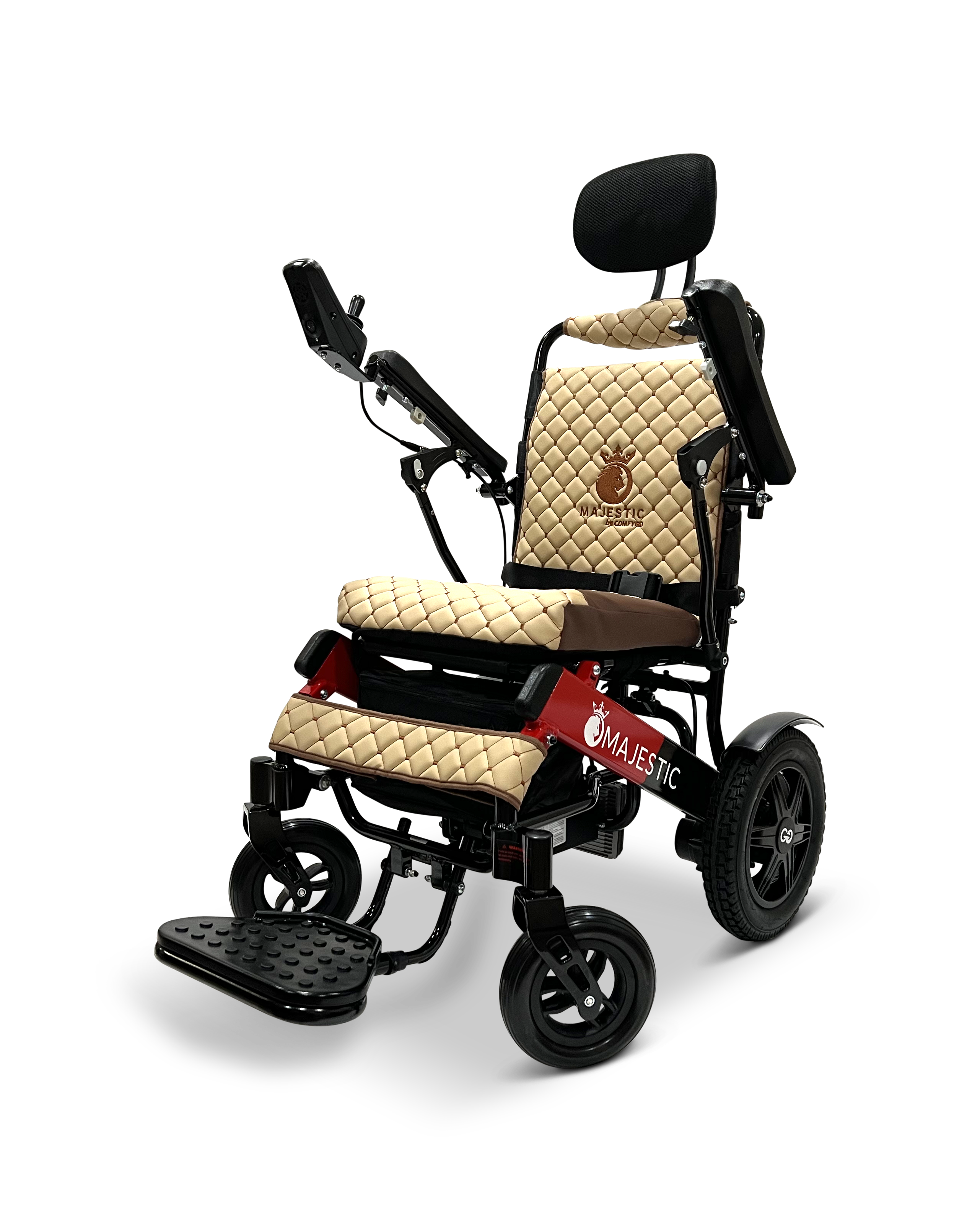 ComfyGo MAJESTIC IQ-9000 Auto Recline & Auto Folding RC Electric Wheelchair