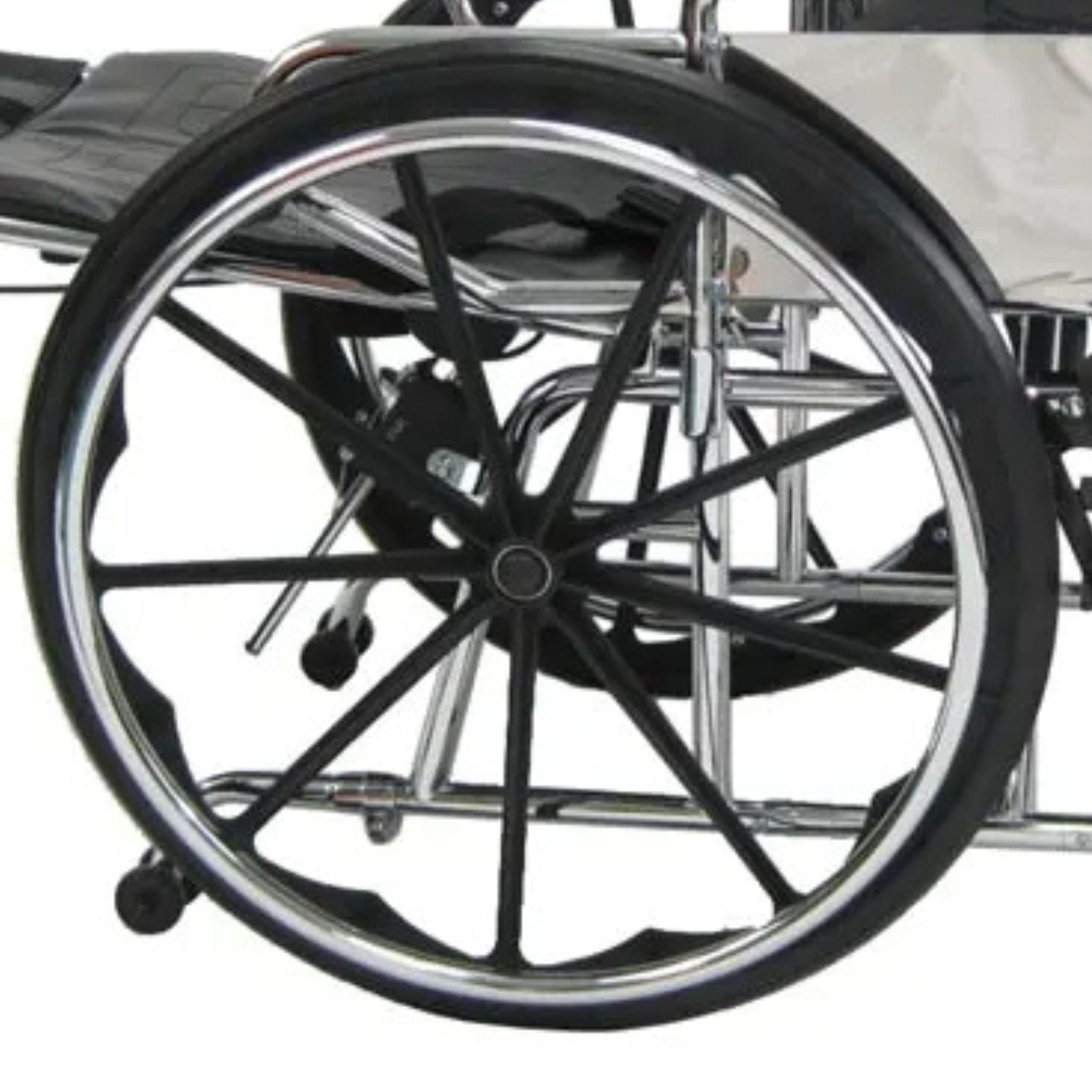 Karman KN-880 Reclining Wheelchair 180° Full Recline Extra Wide 20