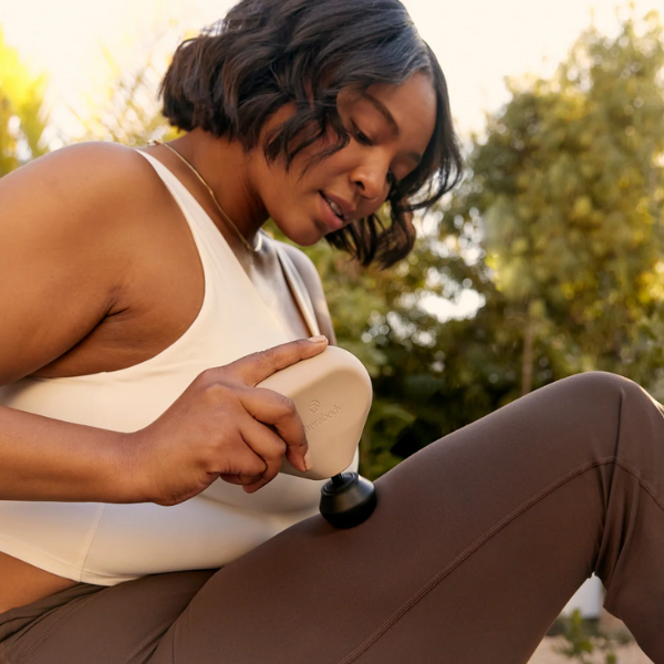 Theragun Mini (3rd Gen): Compact Percussion Massage Gun for Muscle Relief & Travel Recovery