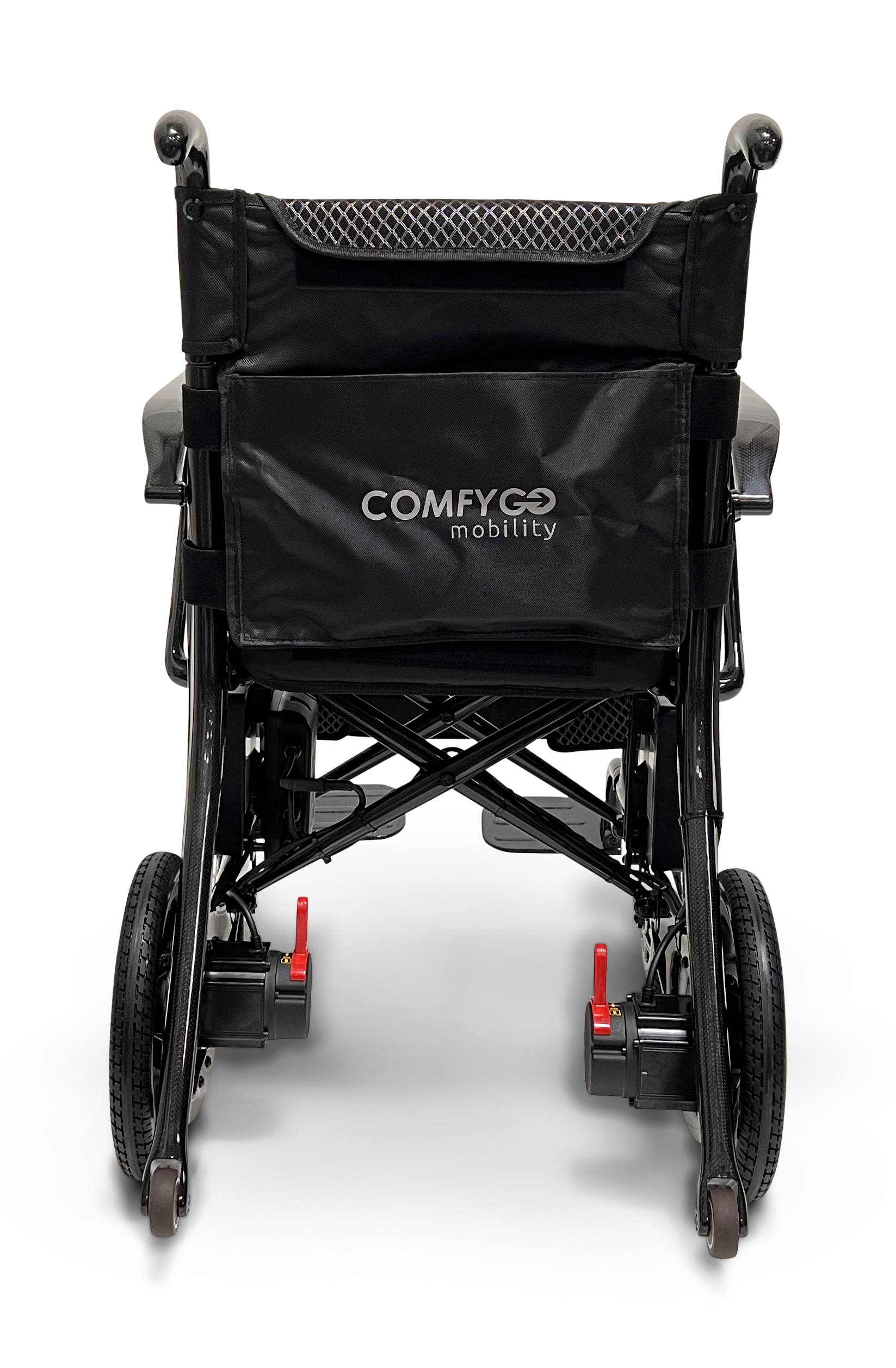 Phoenix Carbon Fiber Electric Travel Wheelchair with 360 Joystick& LCD Display