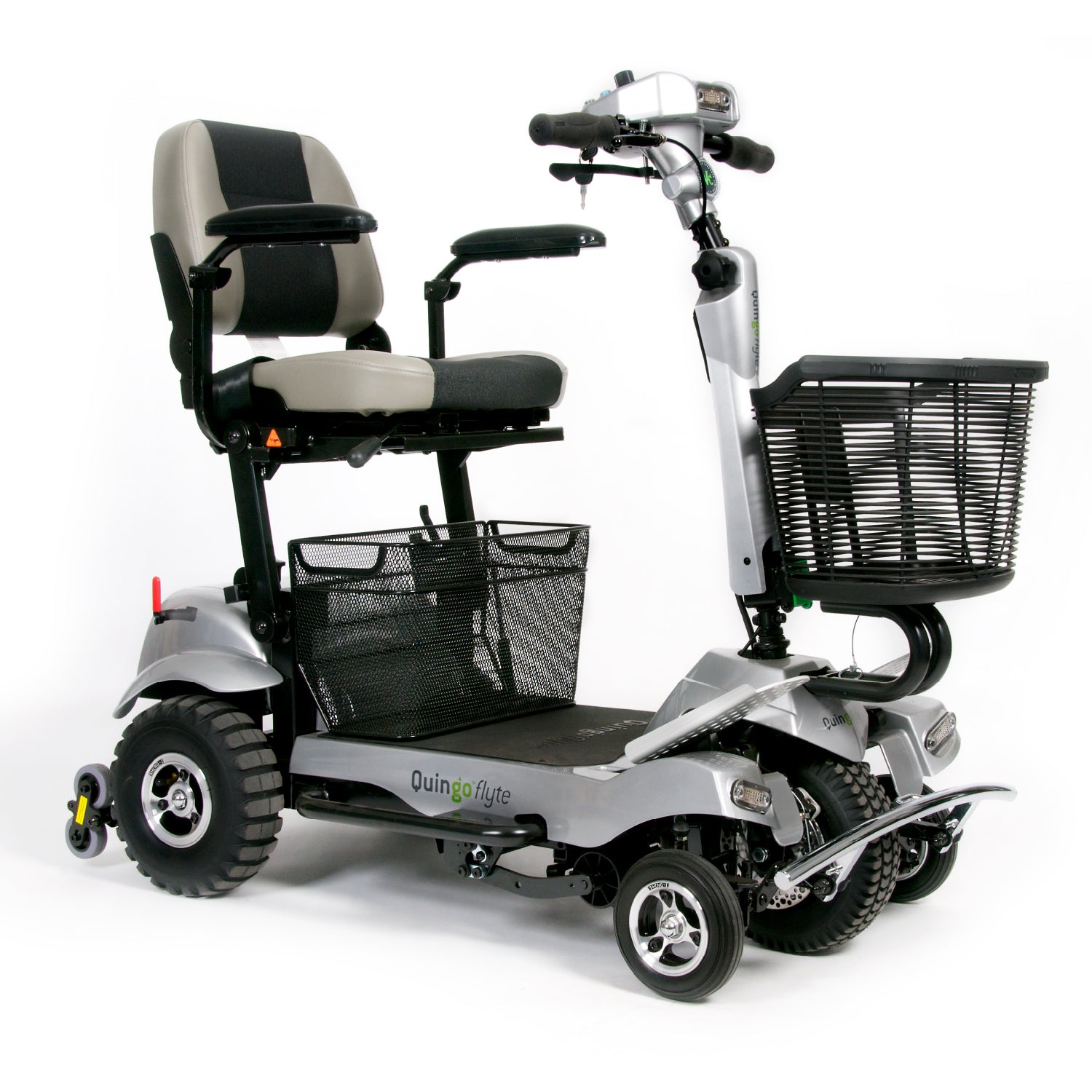 ComfyGO x Quingo Flyte Mobility Scooter with MK2 Self Loading Ramp