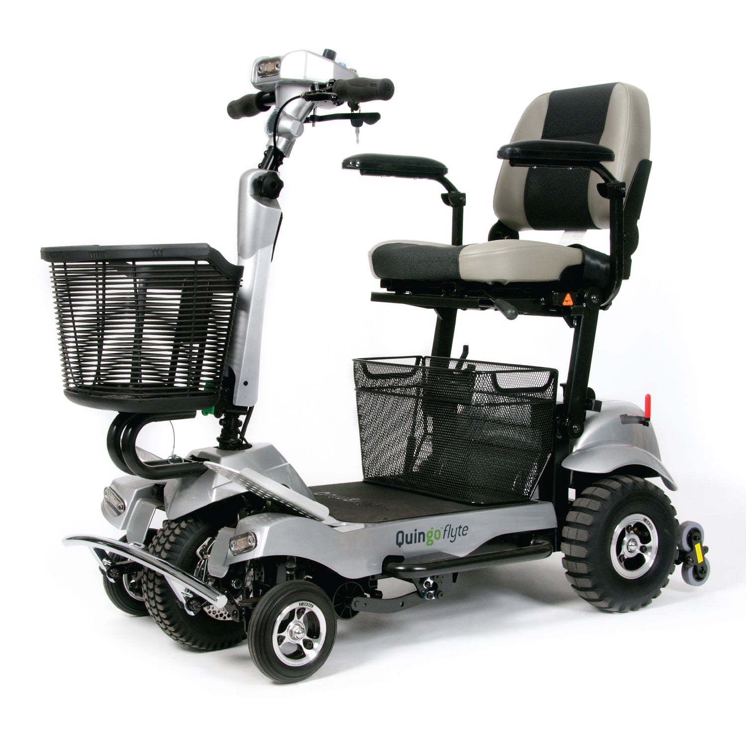 ComfyGO x Quingo Flyte Mobility Scooter with MK2 Self Loading Ramp
