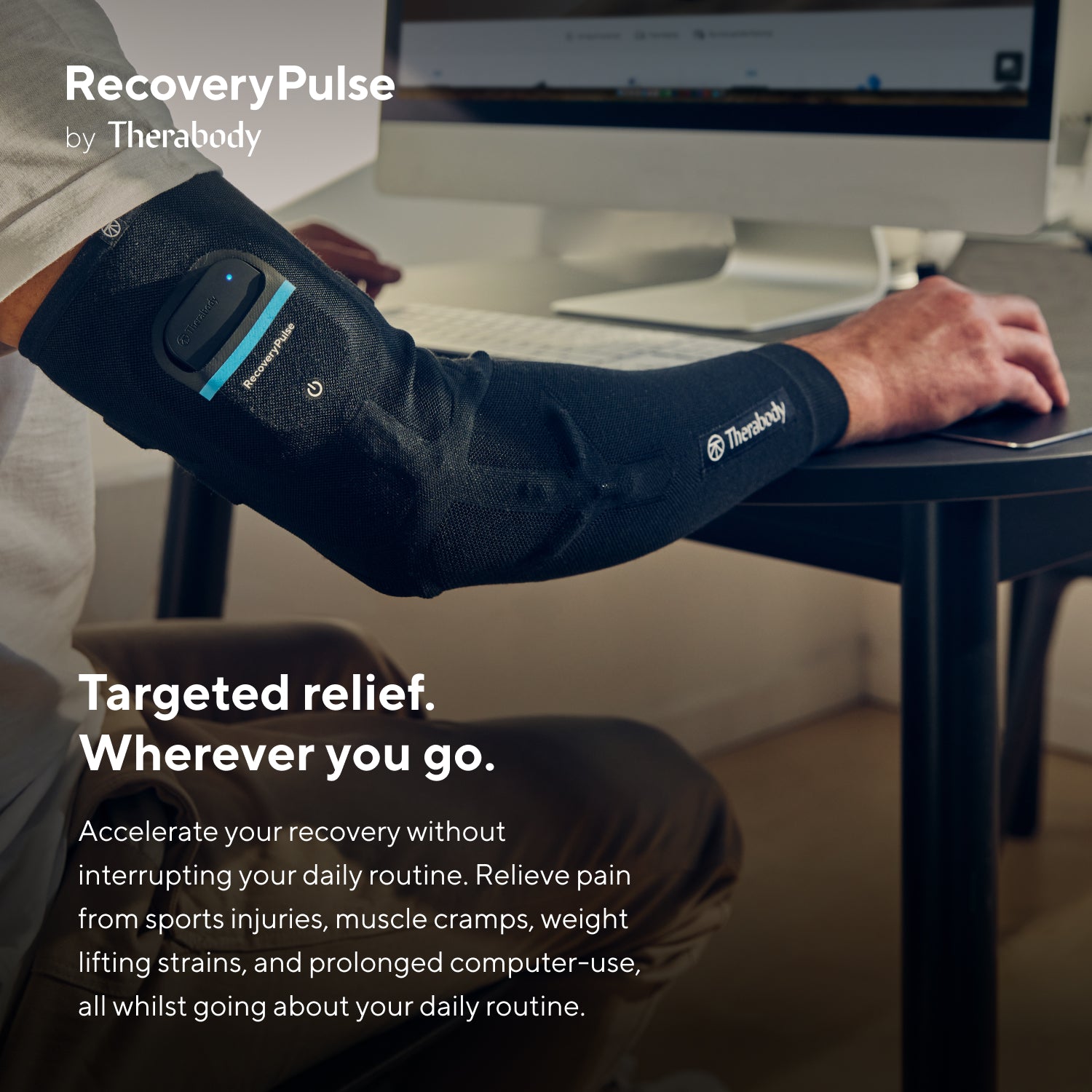 Therabody Recovery Pulse Arm Compression Sleeve
