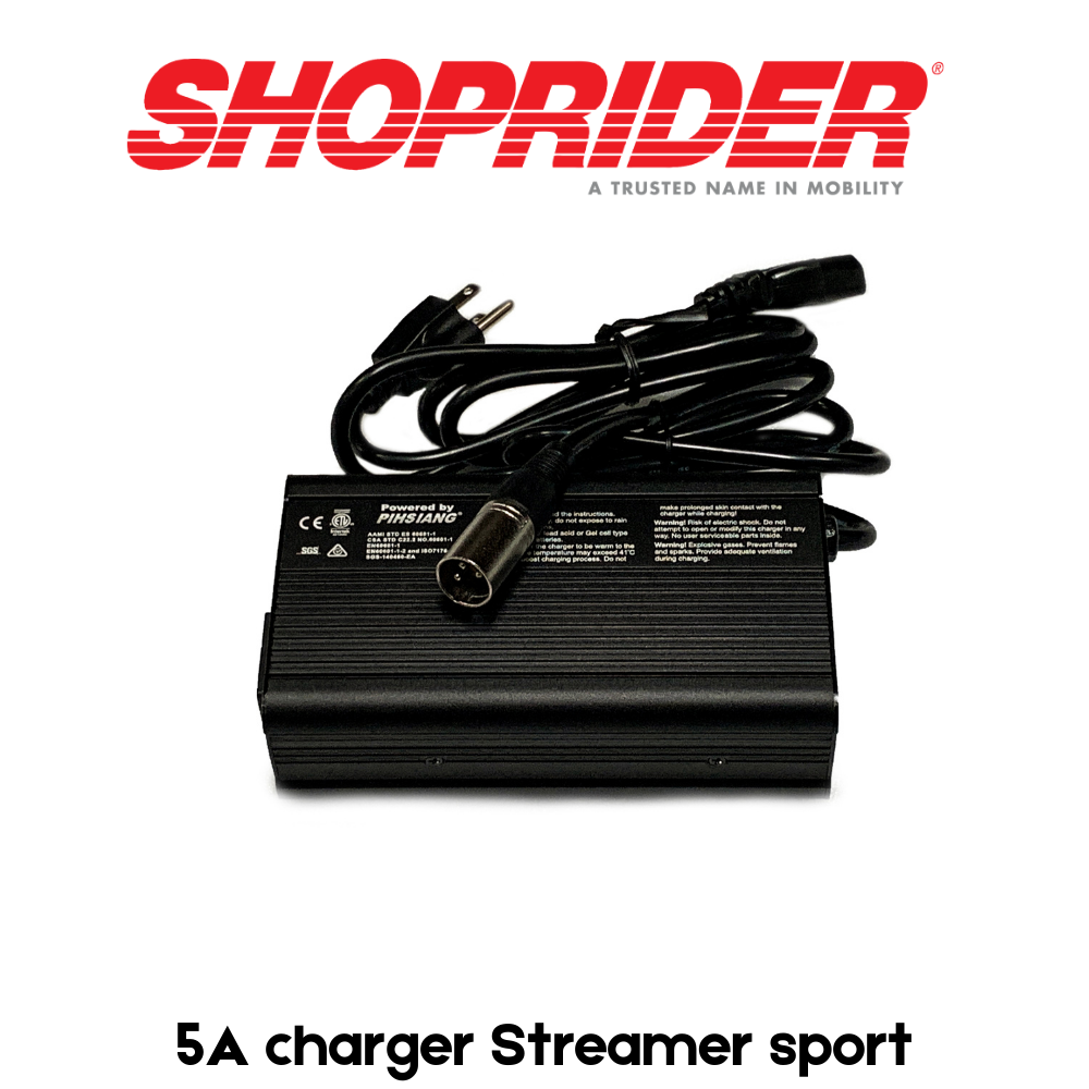 Shoprider® Chargers For All Shoprider Mobility Rivete