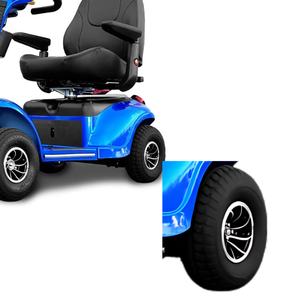 Shoprider® Excursion Heavy-Duty 500 lb Mobility Scooter