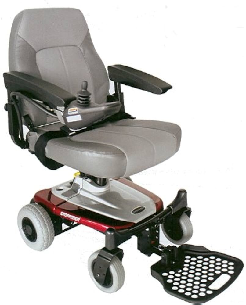 Shoprider® Smartie Power Wheelchair In Royal Blue & NY Red Apple