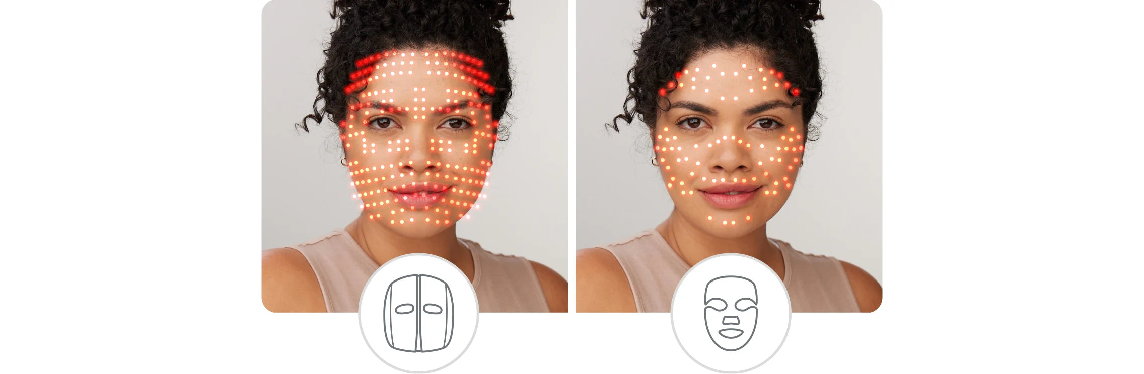 TheraFace Mask by Therabody – LED Light Therapy & Vibration for Radiant Skin