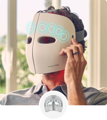 TheraFace Mask by Therabody: LED Light Therapy & Vibration for Radiant Skin