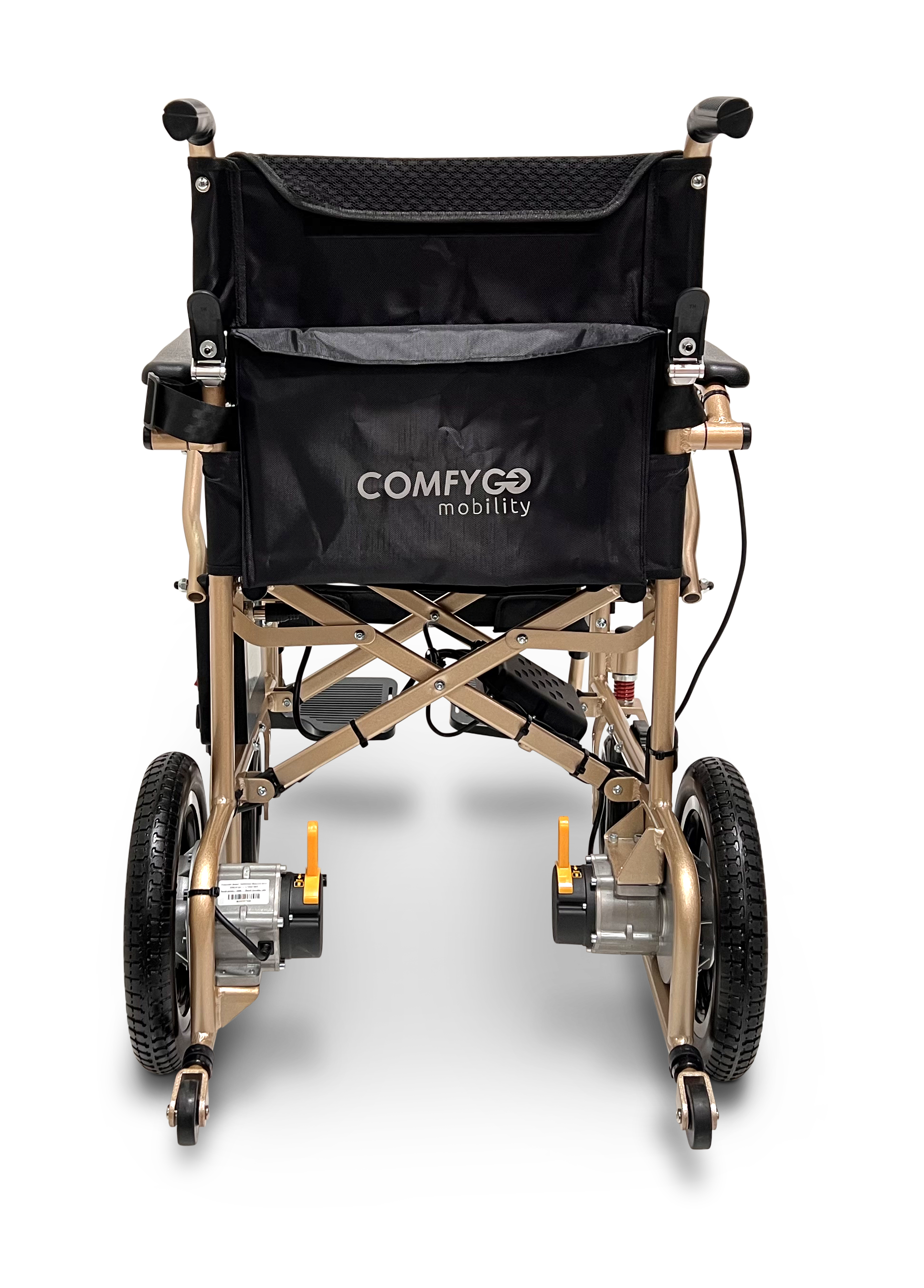 X-7 ComfyGO Lightweight Foldable Electric Wheelchair for Travel